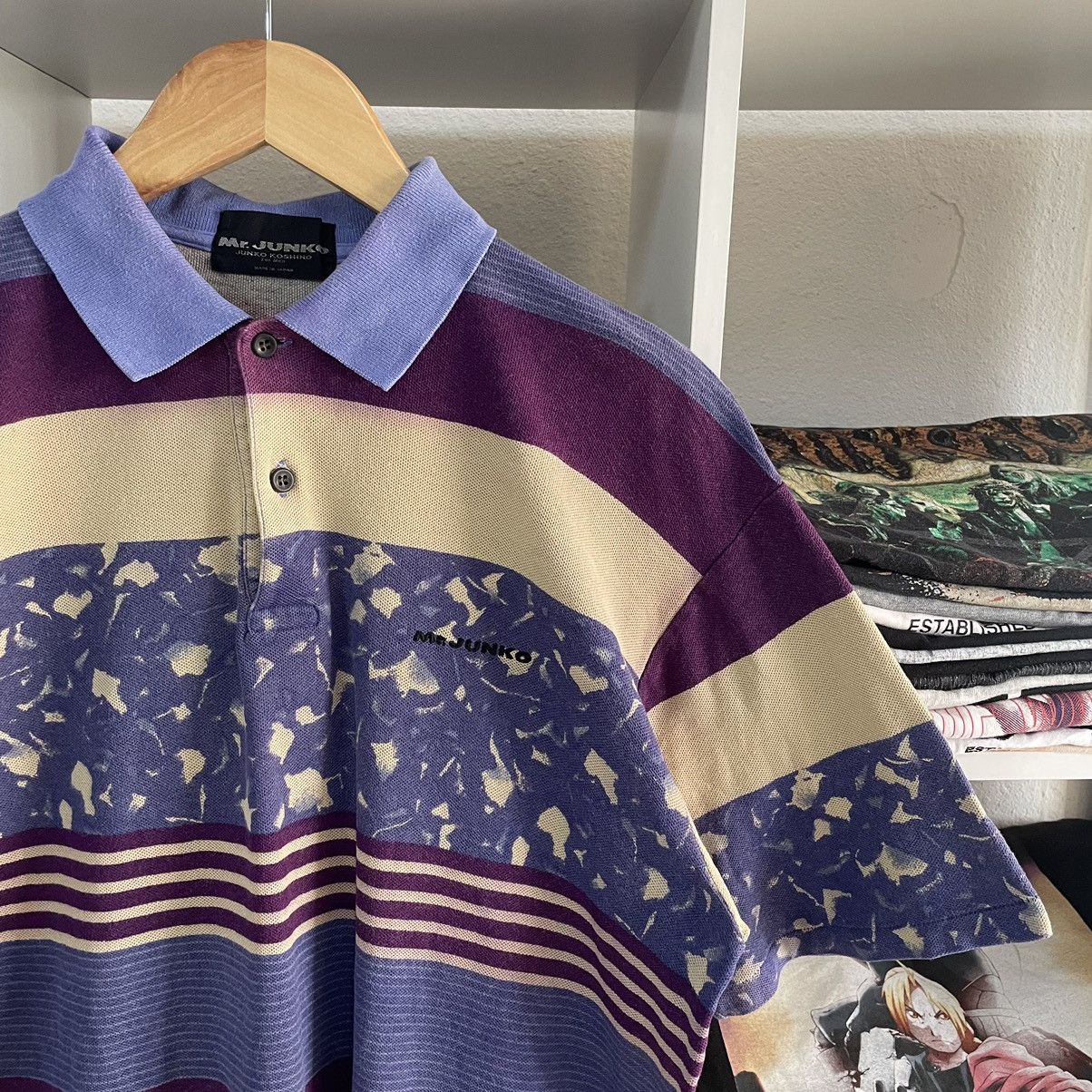 Mr. Junko 🇯🇵 Mr. JUNKO 🇯🇵 JUNKO KOSHINO FLORAL POLO COLAR SHIRT Size US M / EU 48-50 / 2 - 2 Thumbnail