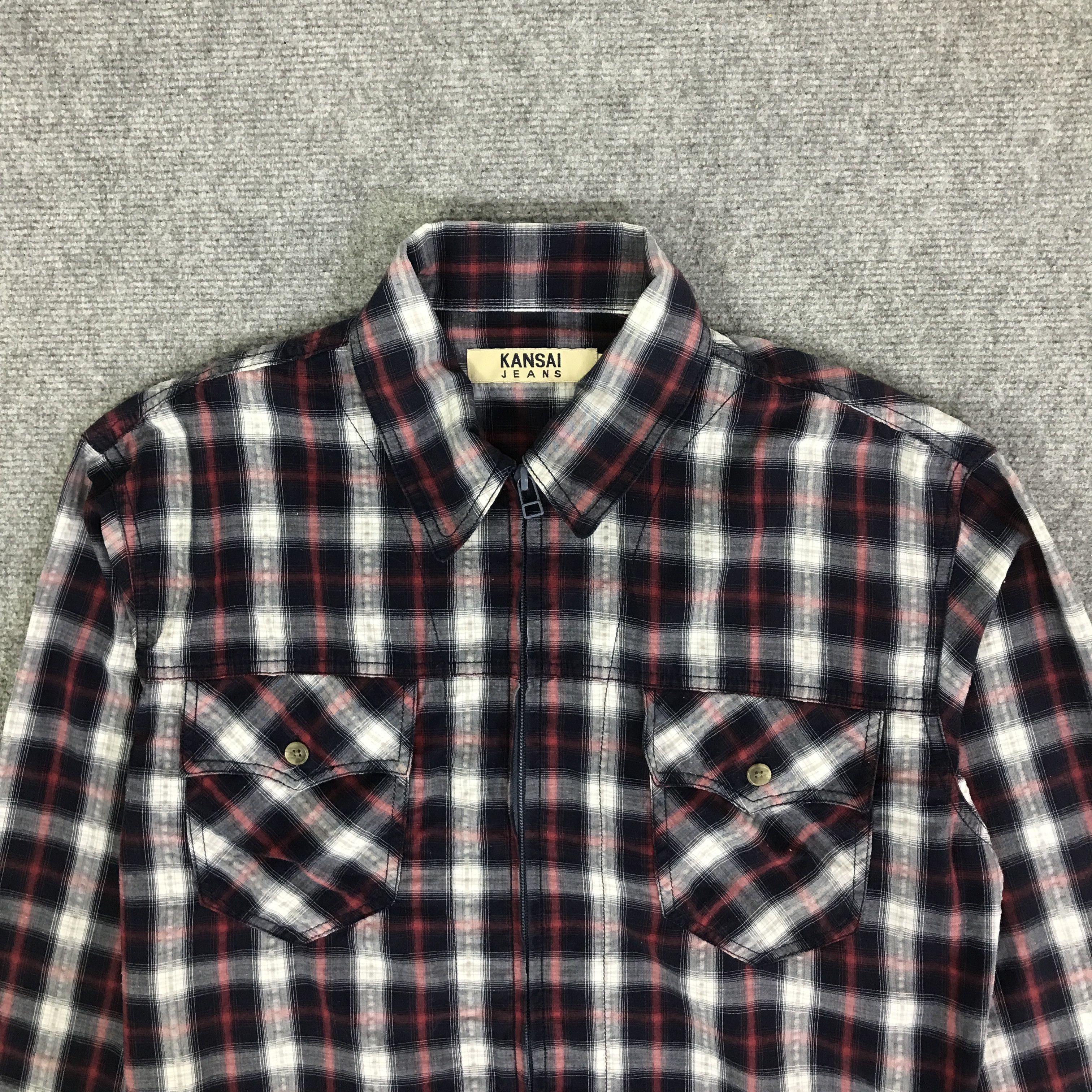 Kansai Yamamoto KANSAI YAMAMOTO ZIP JACKET K109B1 Size US M / EU 48-50 / 2 - 2 Thumbnail