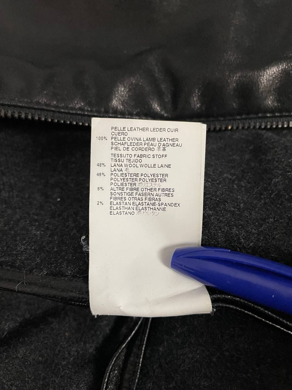 Maison Margiela Maison Margiela Leather Biker Black Jacket Size US XS / EU 42 / 0 - 13 Thumbnail