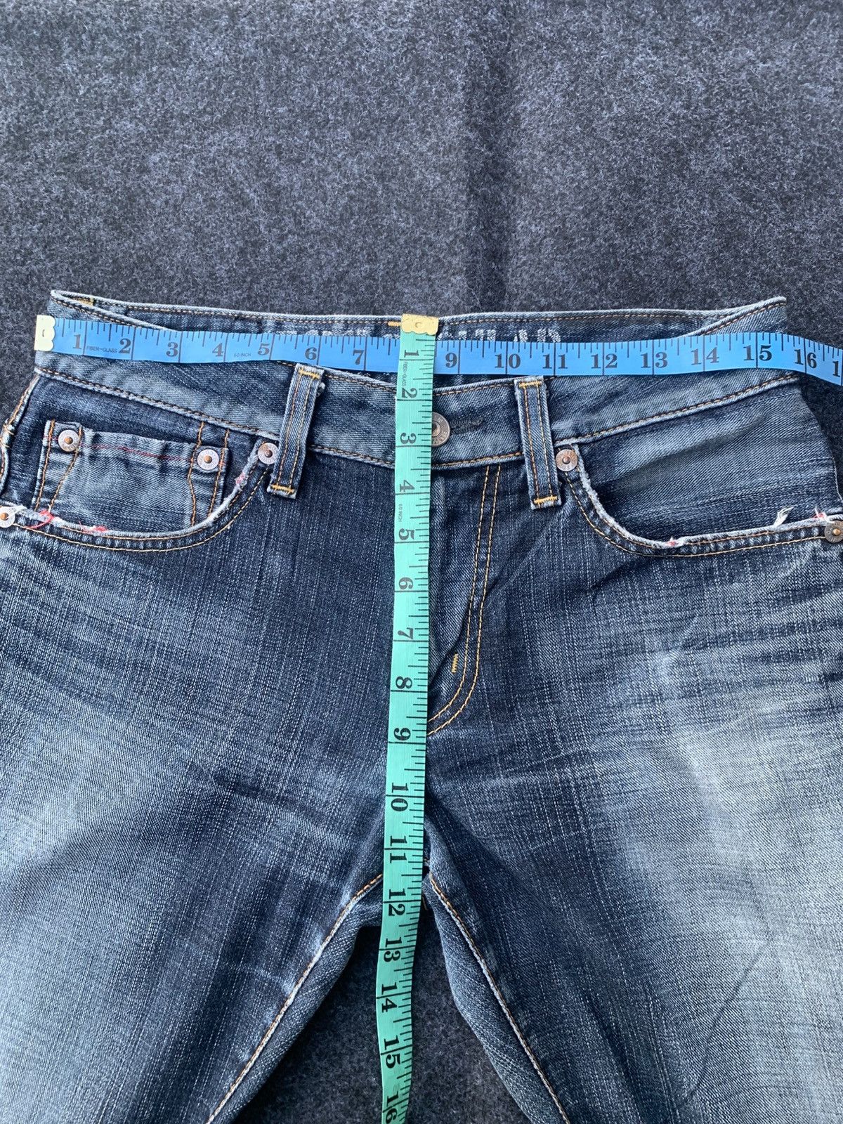 Edwin Vintage Edwin Blue Trip EDGELINE 503. (29) Size US 31 - 3 Thumbnail