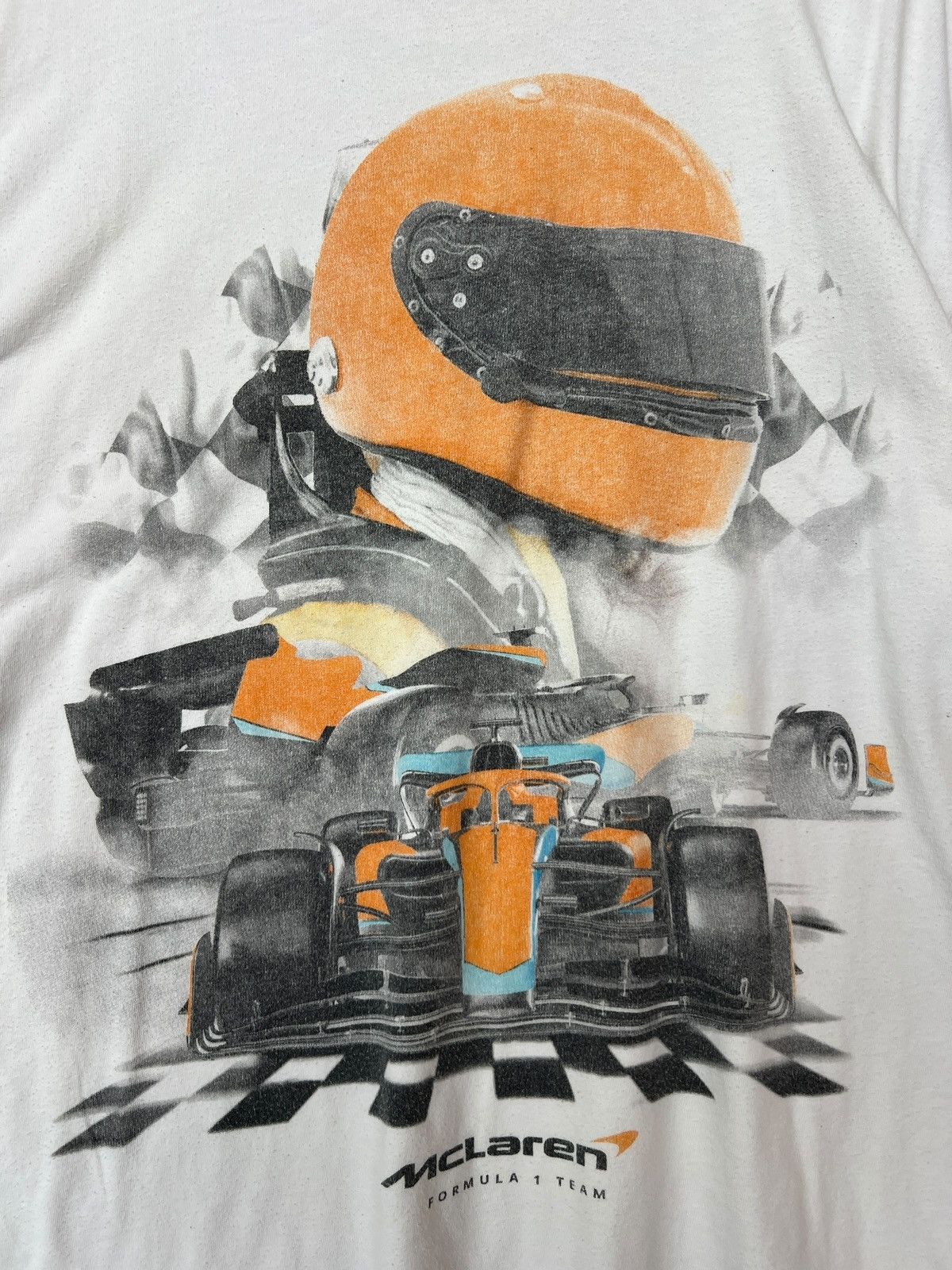 Vintage Vintage McLaren Formula 1 Racing Team Back Hit Oversize Tees Size US XXL / EU 58 / 5 - 4 Thumbnail