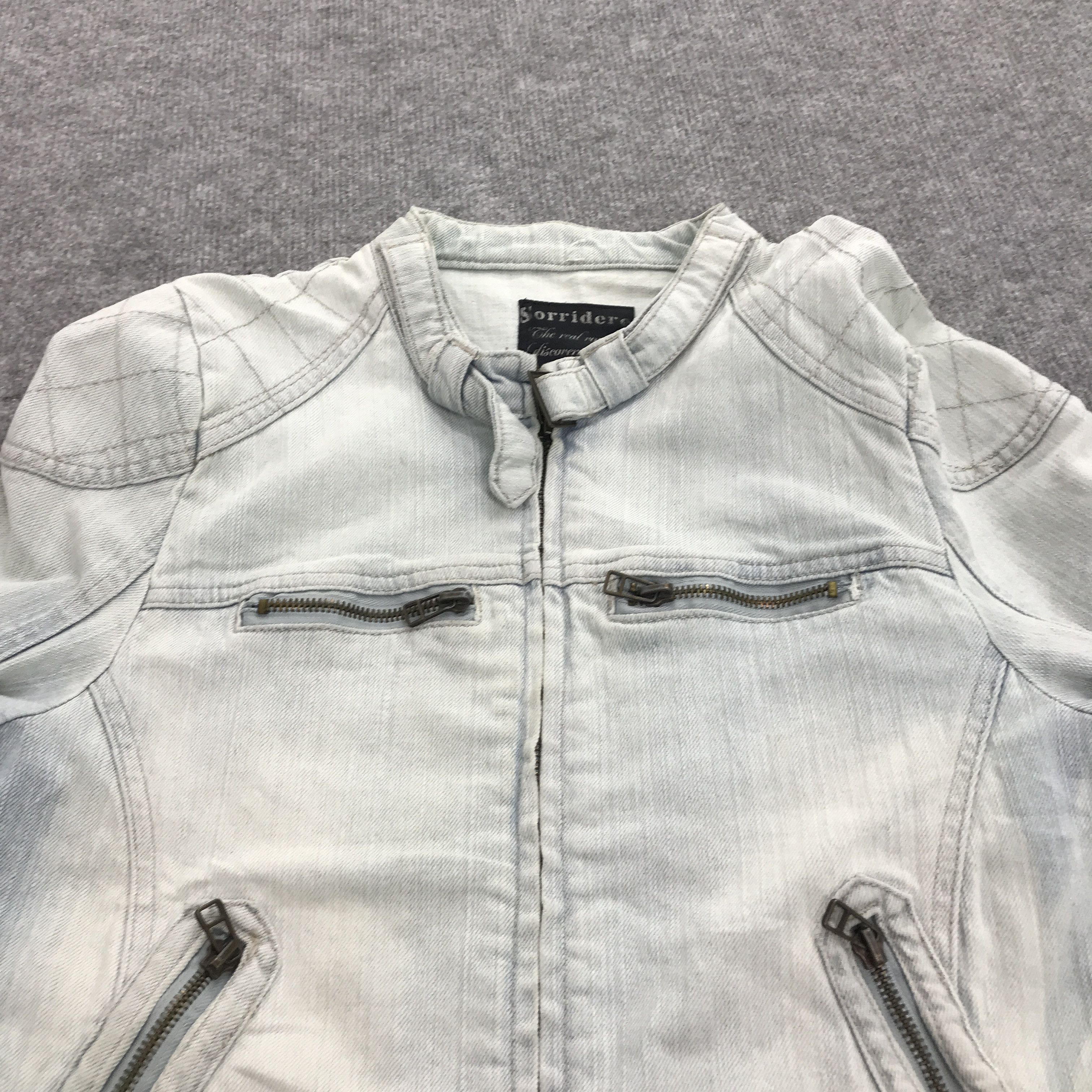 Japanese Brand Vintage sorridere punk zipper bondage style jacket Size US S / EU 44-46 / 1 - 11 Thumbnail