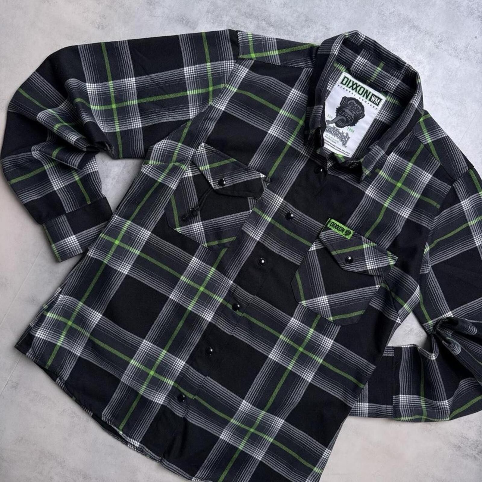 Other Y2K Dixxon 00s Skater Button Up Shirt Size US XS / EU 42 / 0 - 2 Thumbnail