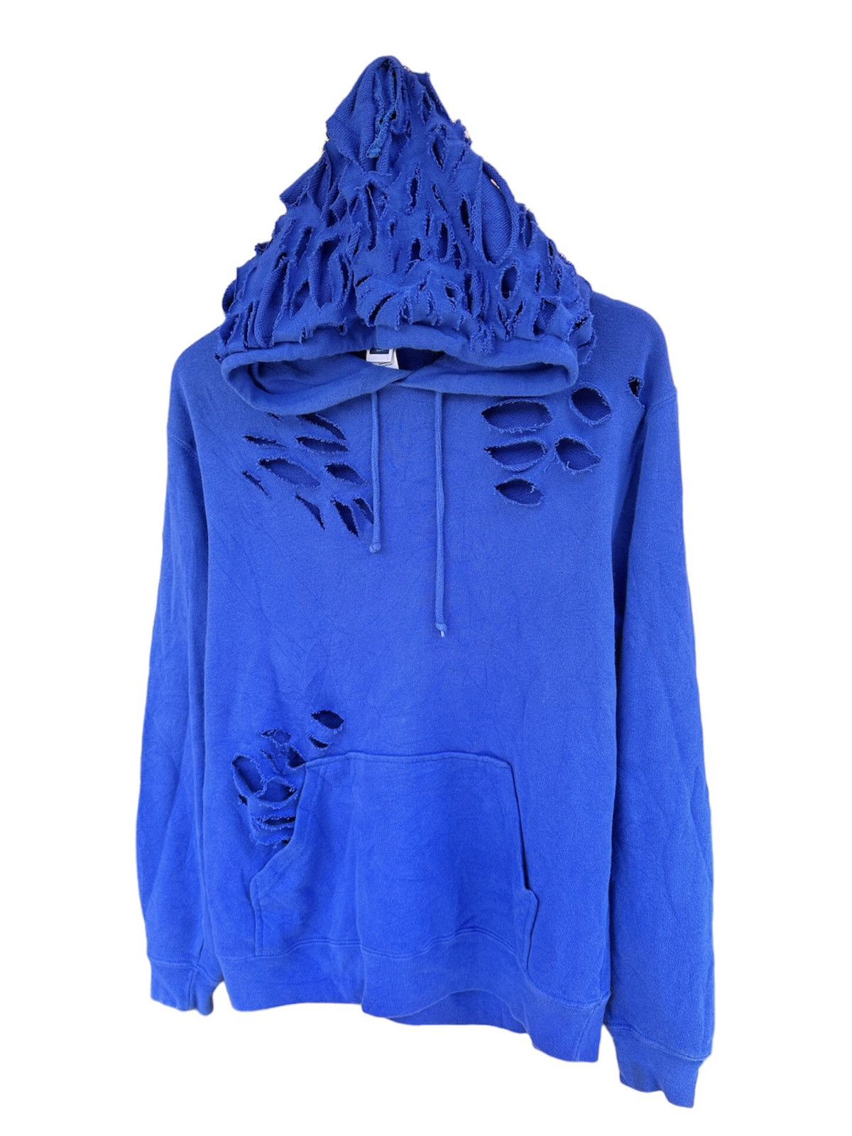Hysteric Glamour × If Six Was Nine × Japanese Brand Distressed Hoodie Japanese Brand Jellan Ifsixwasnine lgb Size US M / EU 48-50 / 2 - 2 Thumbnail