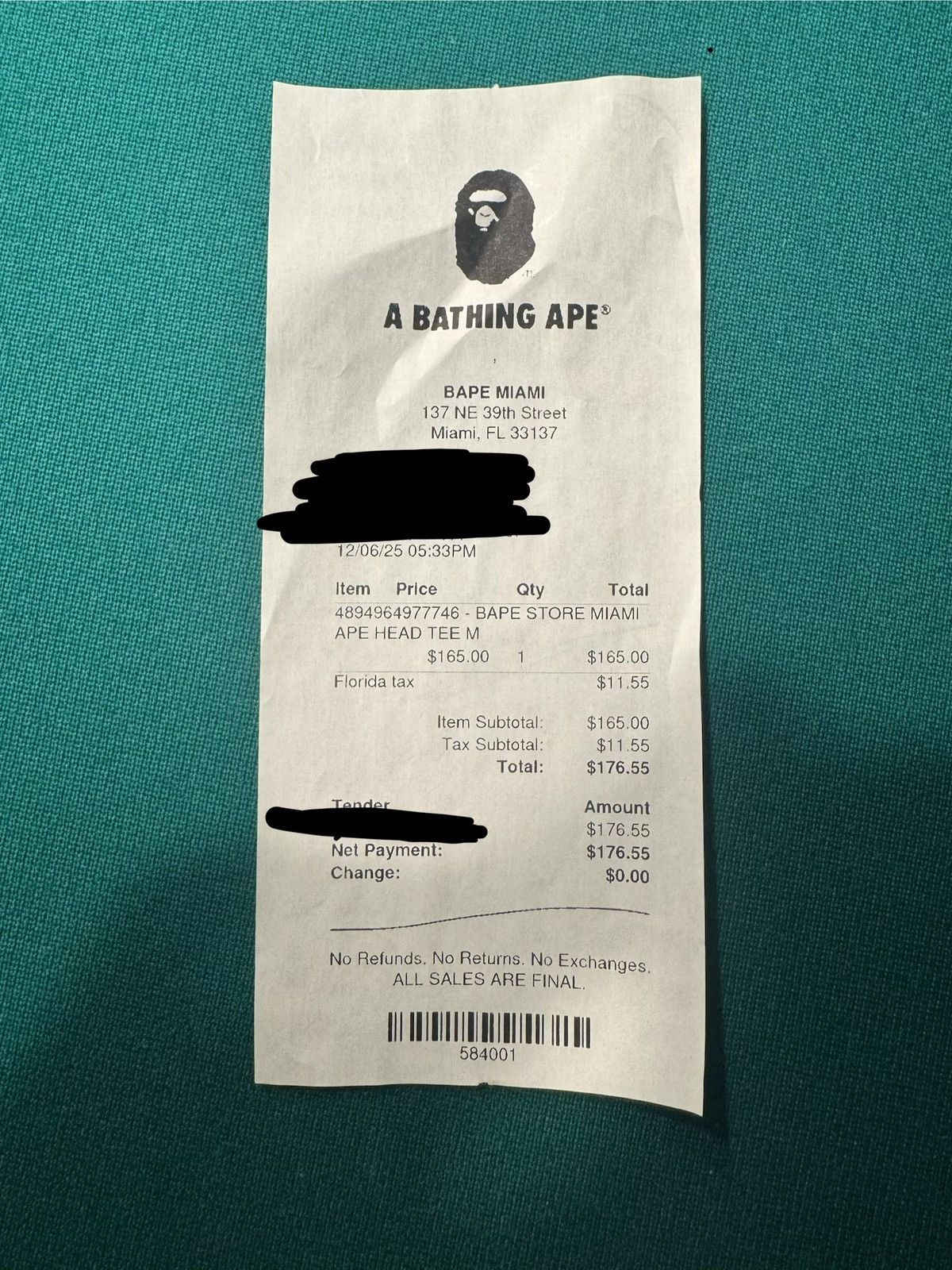 Bape Bape Miami Store Exclusive Art Basel Size US L / EU 52-54 / 3 - 6 Thumbnail