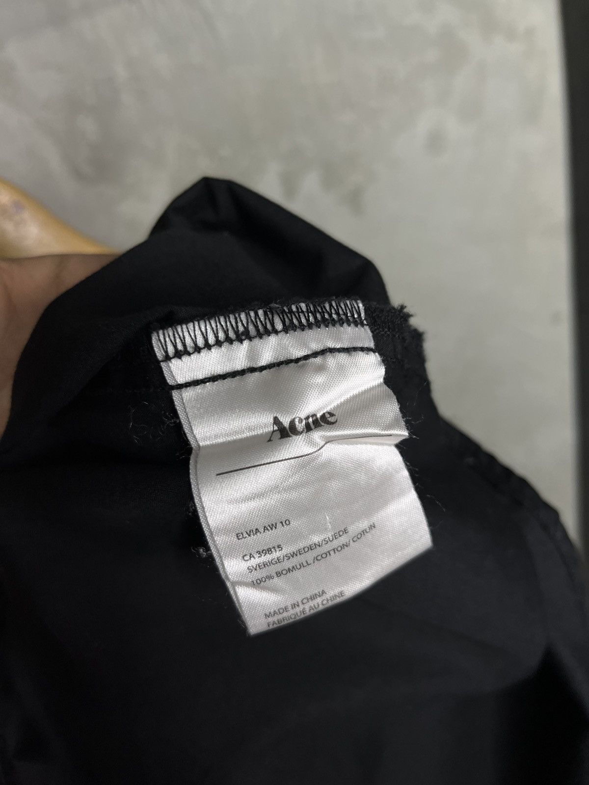 Acne Studios Vintage AW10 Acne Studios Pop Classic Double Layer Shirts Size L / US 10 / IT 46 - 5 Thumbnail