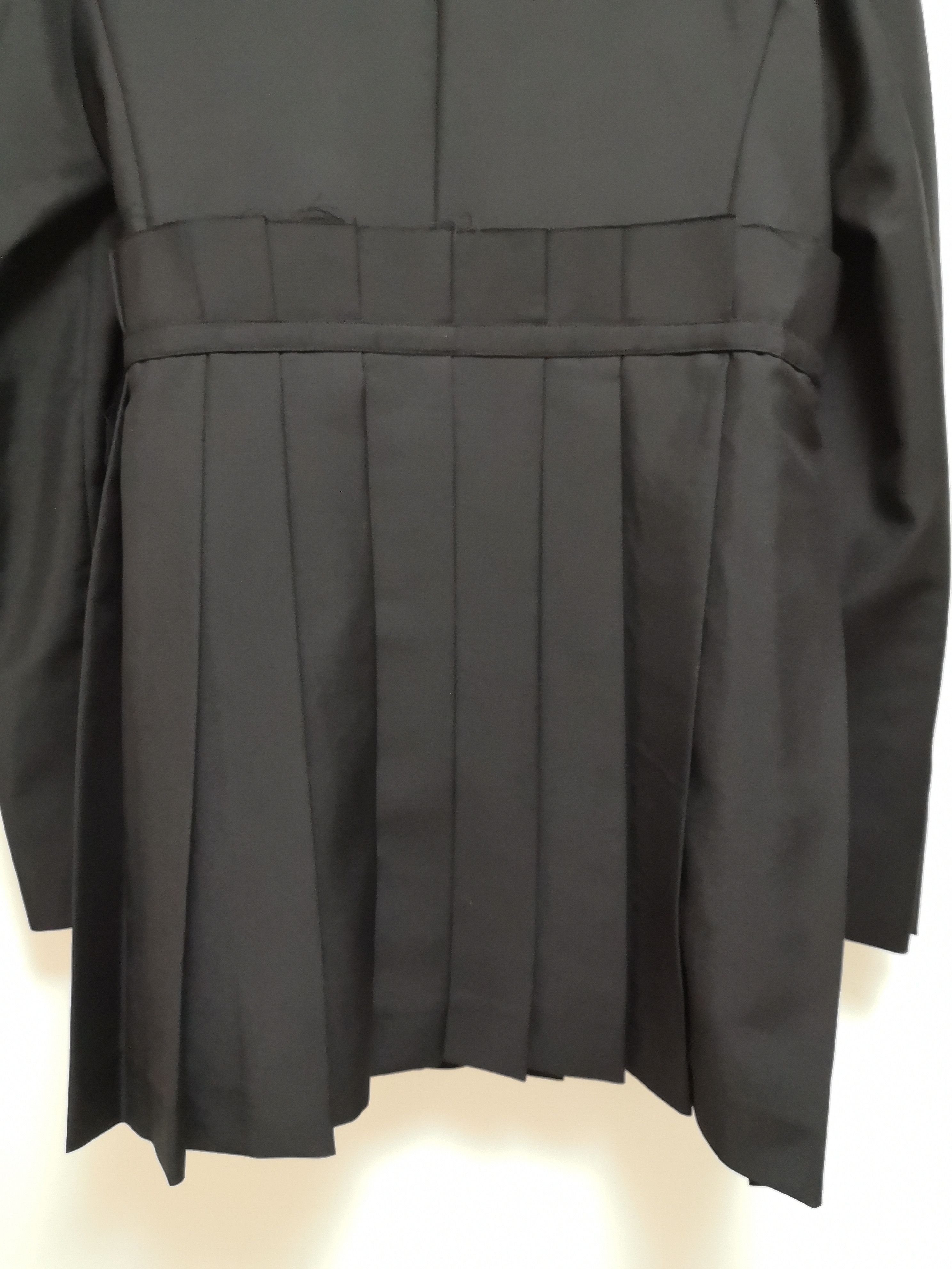 Jil Sander Wool Mohair Pleated Blazer Jacket Size S / US 4 / IT 40 - 8 Thumbnail