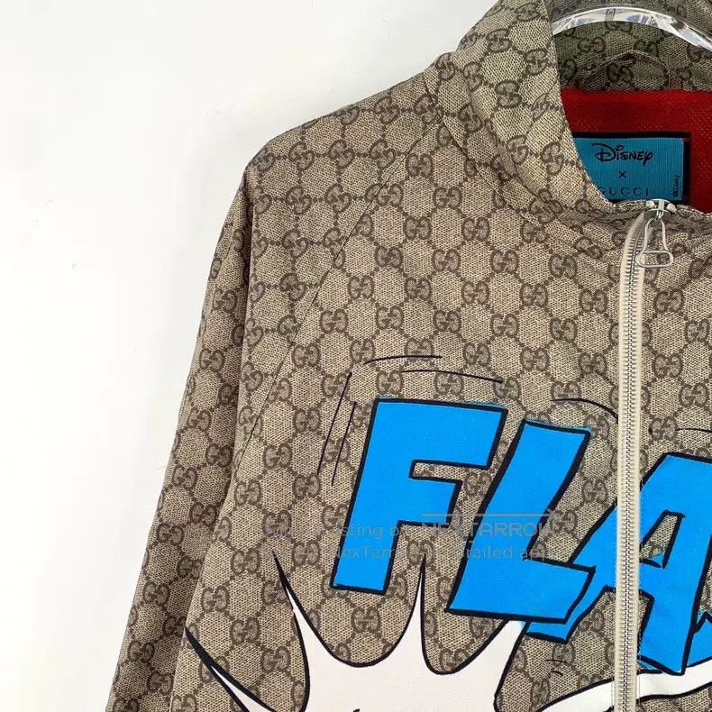 Gucci Gucci Brown logo jacquard full print Donald Duck print sta Size US S / EU 44-46 / 1 - 3 Thumbnail