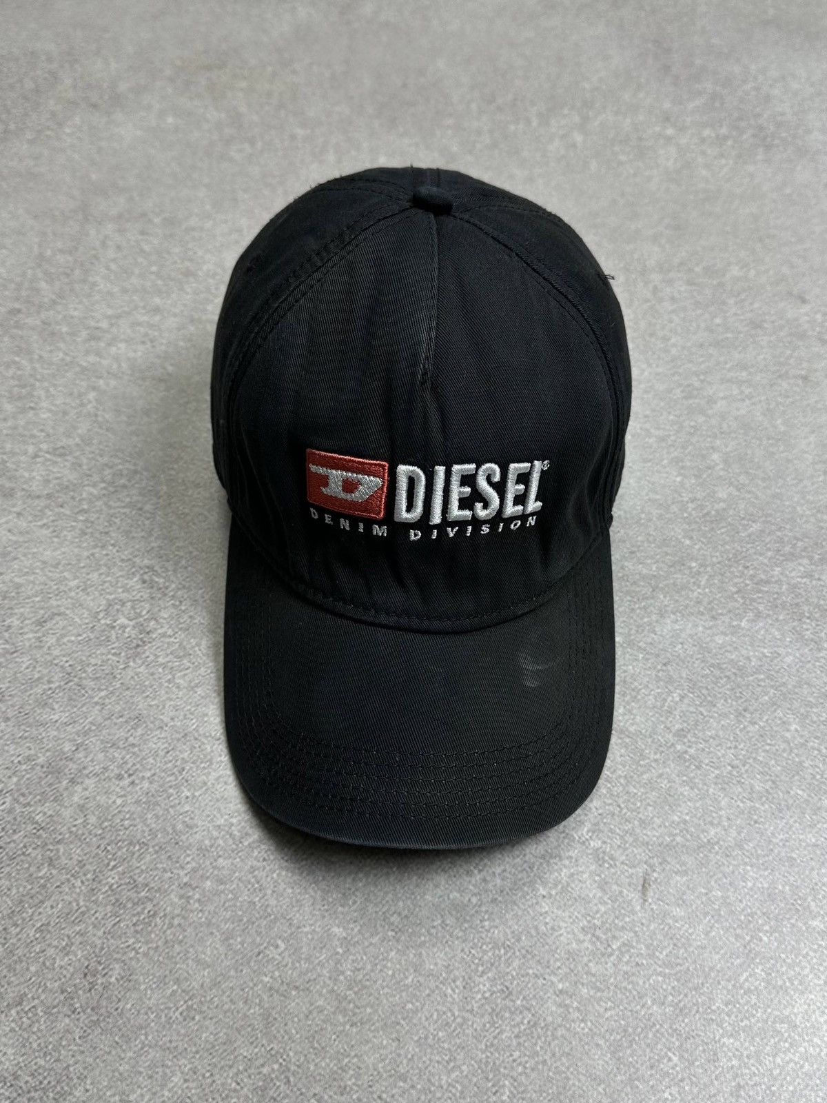 Diesel Vintage Diesel Spellout Embroidery Grunge Cap Os Size ONE SIZE - 2 Thumbnail