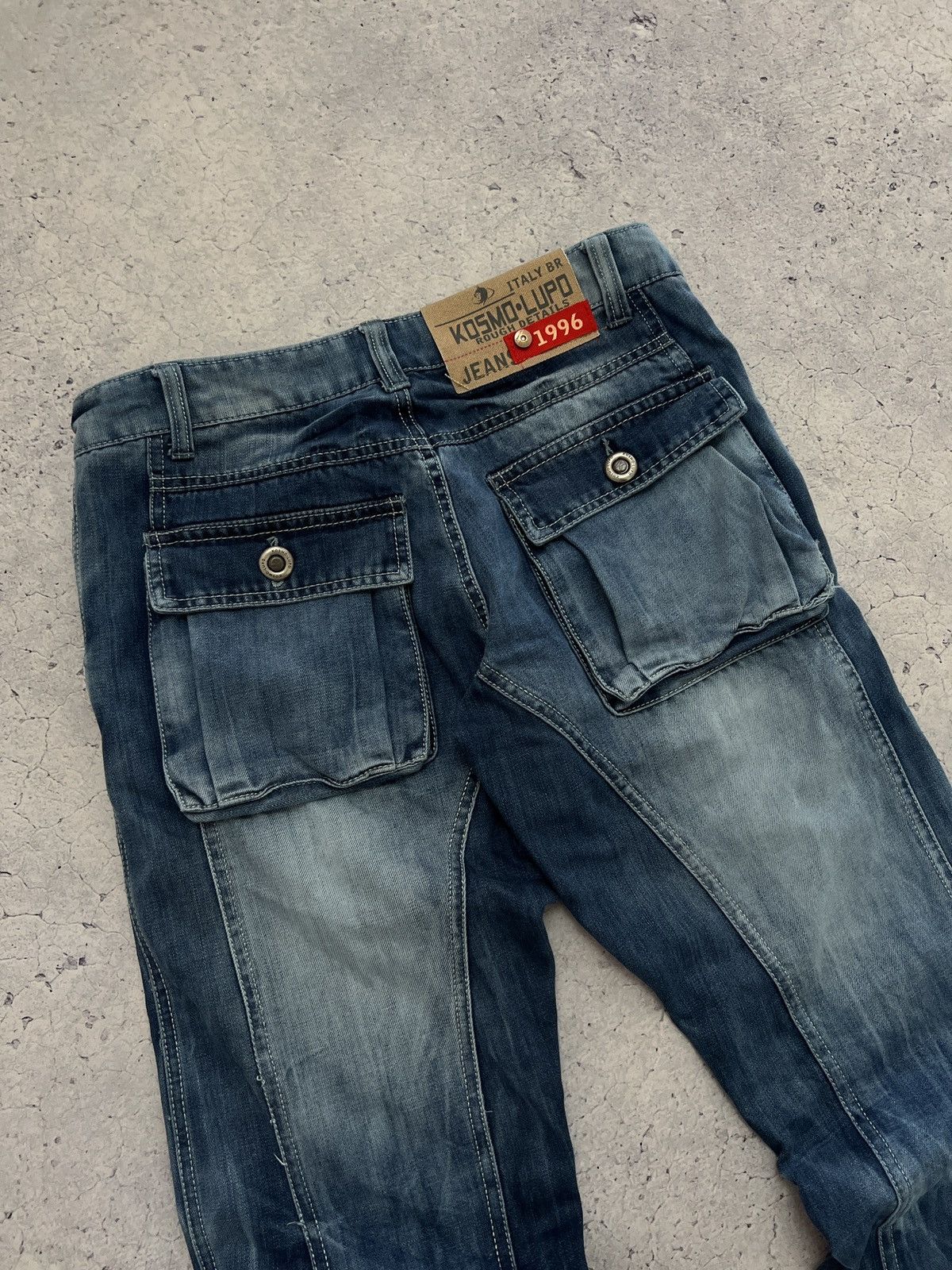Other DISTRESSED DENIM VINTAGE PANTS FADED DIRTY CRASHED OPIUM Size US 30 / EU 46 - 3 Thumbnail