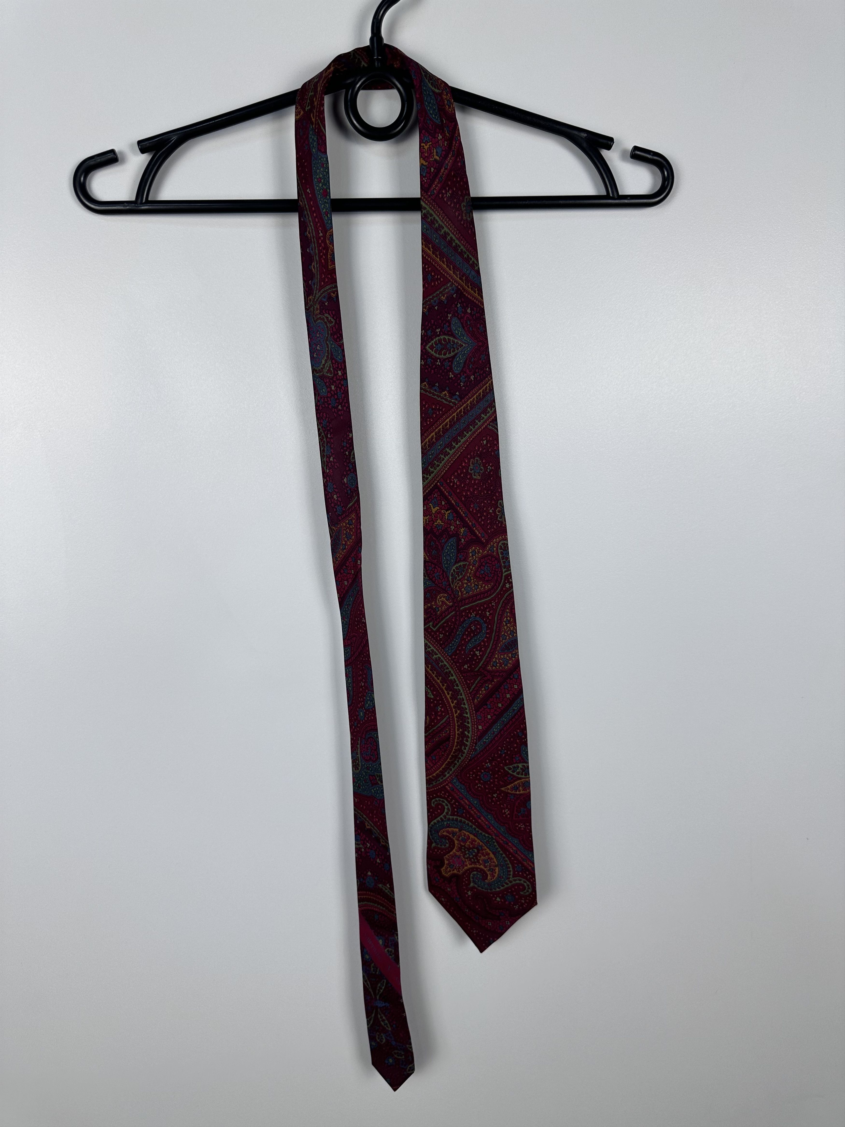 Valentino × Vintage VALENTINO SILK TIE CRAVATTA SETA NECKTIE VINTAGE ITALY Size ONE SIZE - 3 Thumbnail