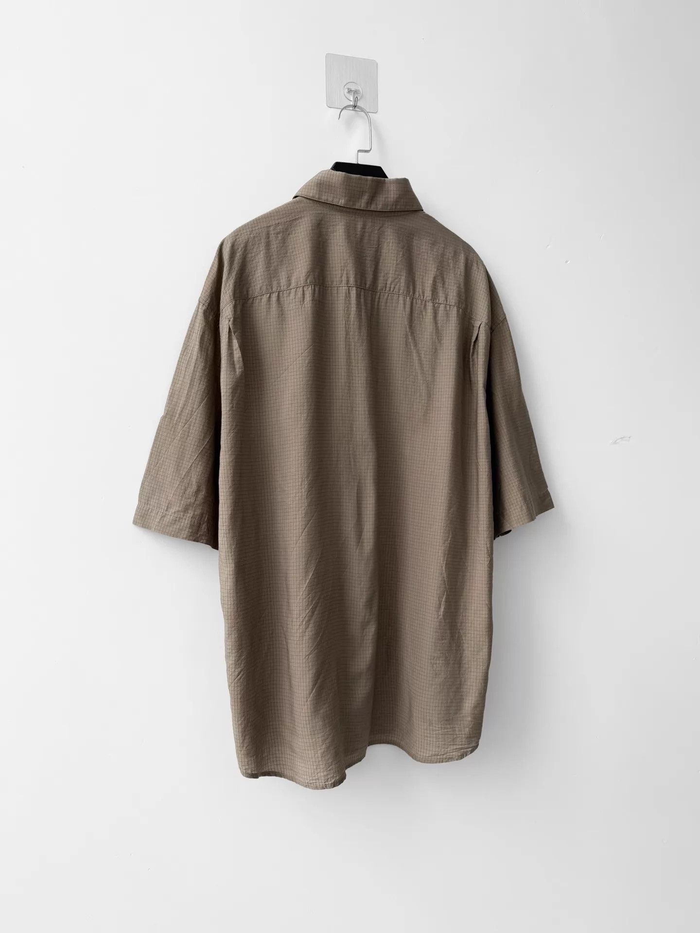 Lemaire LEMAIRE Lyocell Check Basic Shirt Size US L / EU 52-54 / 3 - 3 Thumbnail