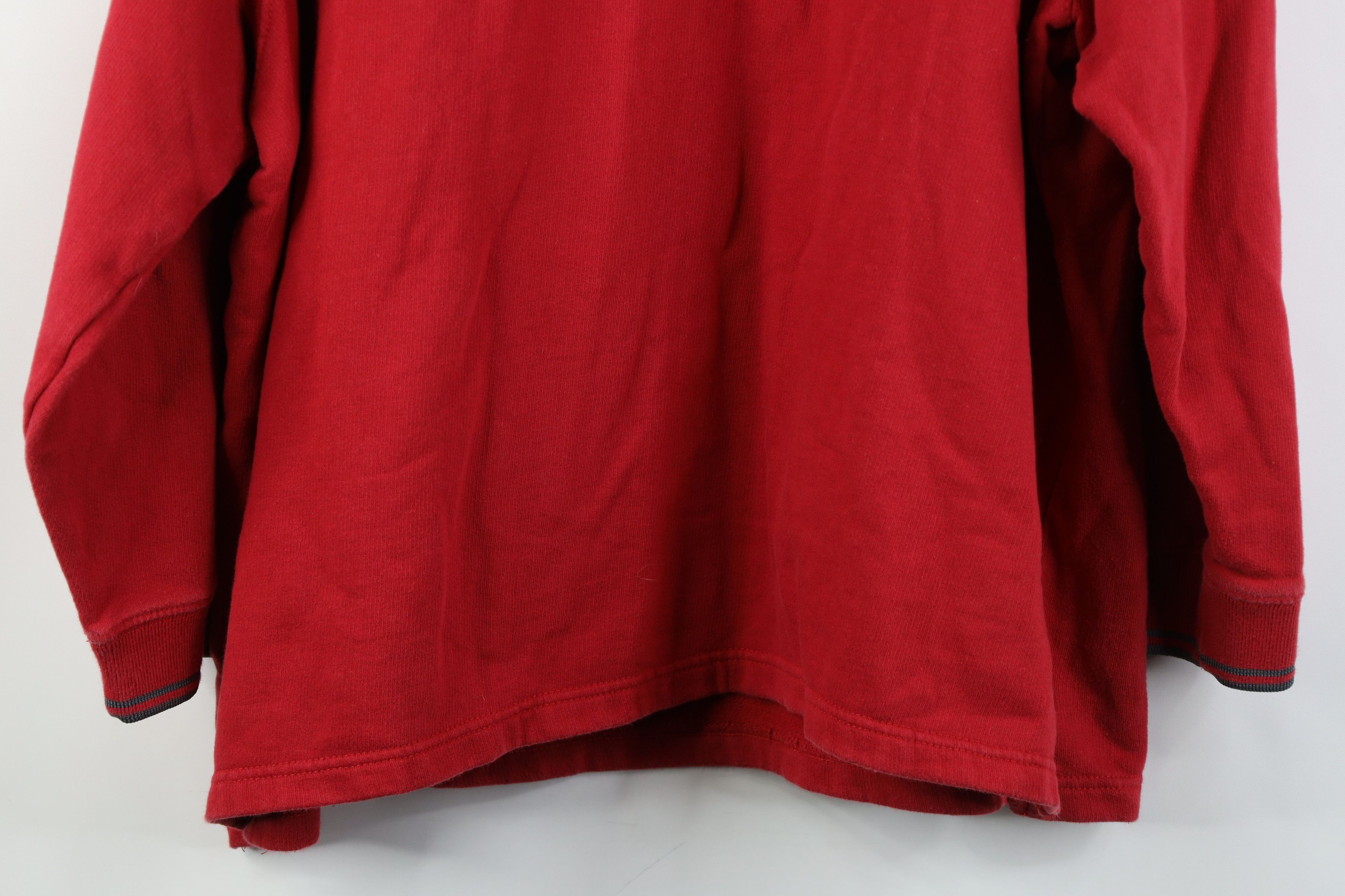 Disney Vintage Disney Winnie the Pooh Hunny V-Neck Sweatshirt Red Size XXL / US 16-18 / IT 52-54 - 15 Thumbnail
