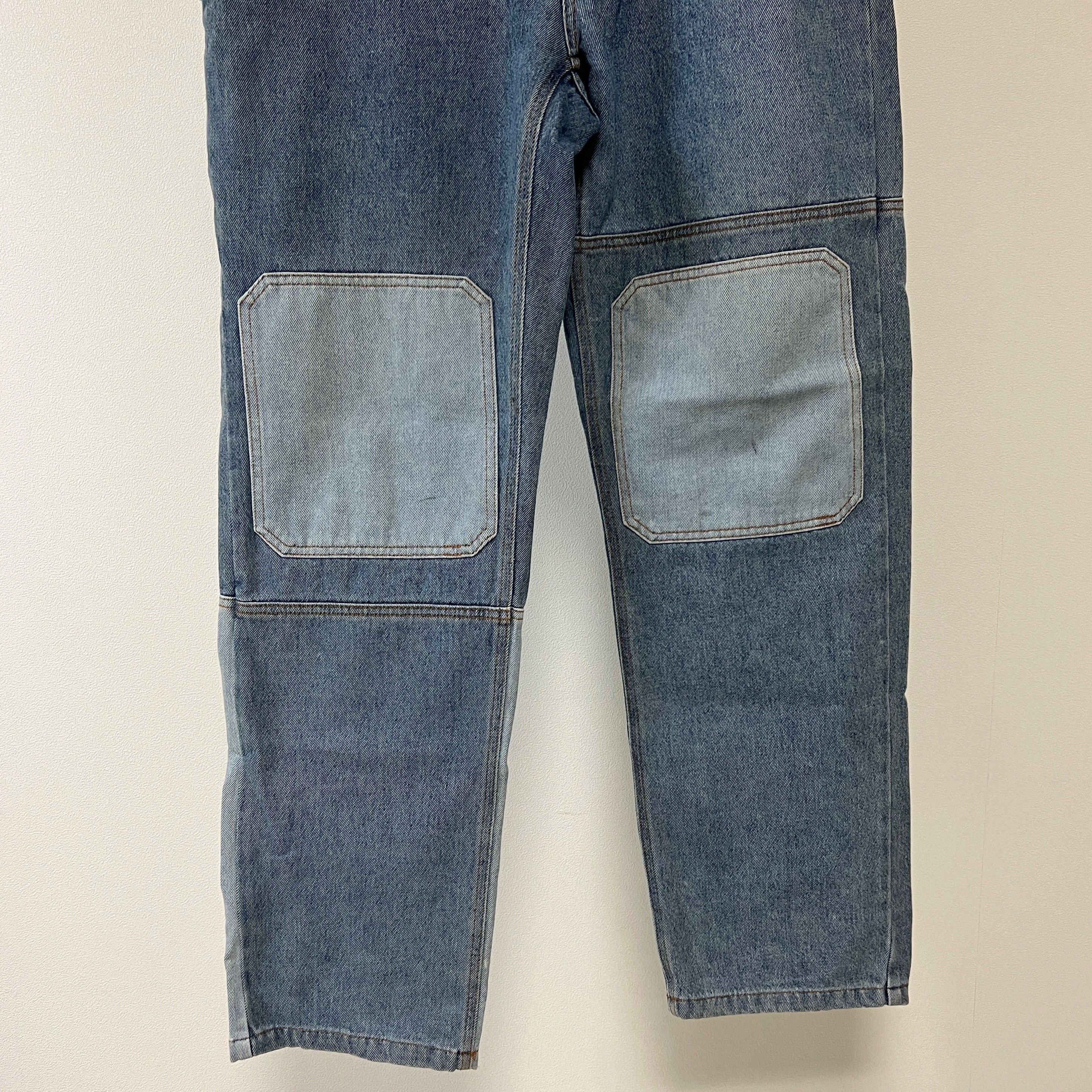 JW Anderson JW Anderson Blue Patchwork Workwear Jeans Size US 34 / EU 50 - 6 Thumbnail
