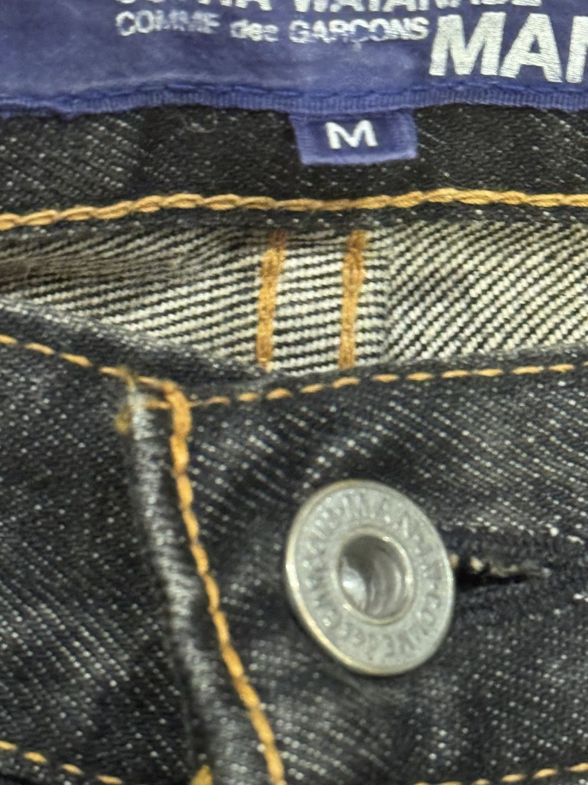 Comme des Garcons Junya Watanabe “25” Denim Jeans Size US 31 - 3 Thumbnail
