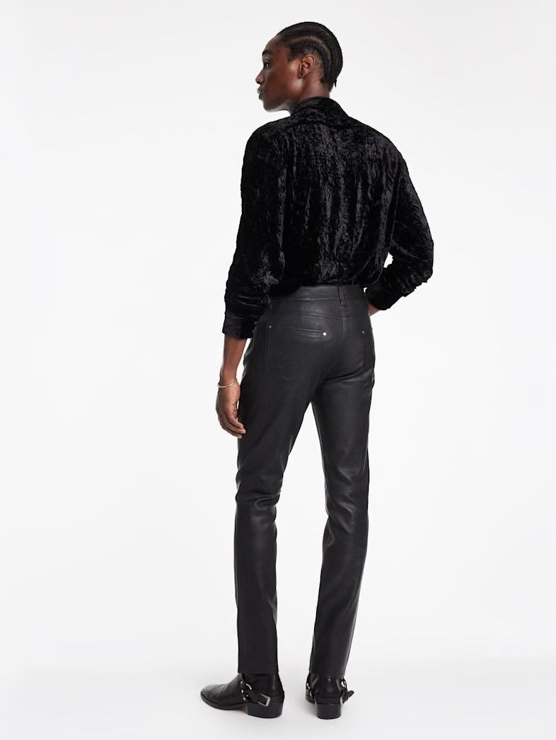 John Varvatos The Rocker Leather Pants. Size 30 Size US 30 / EU 46 - 4 Thumbnail