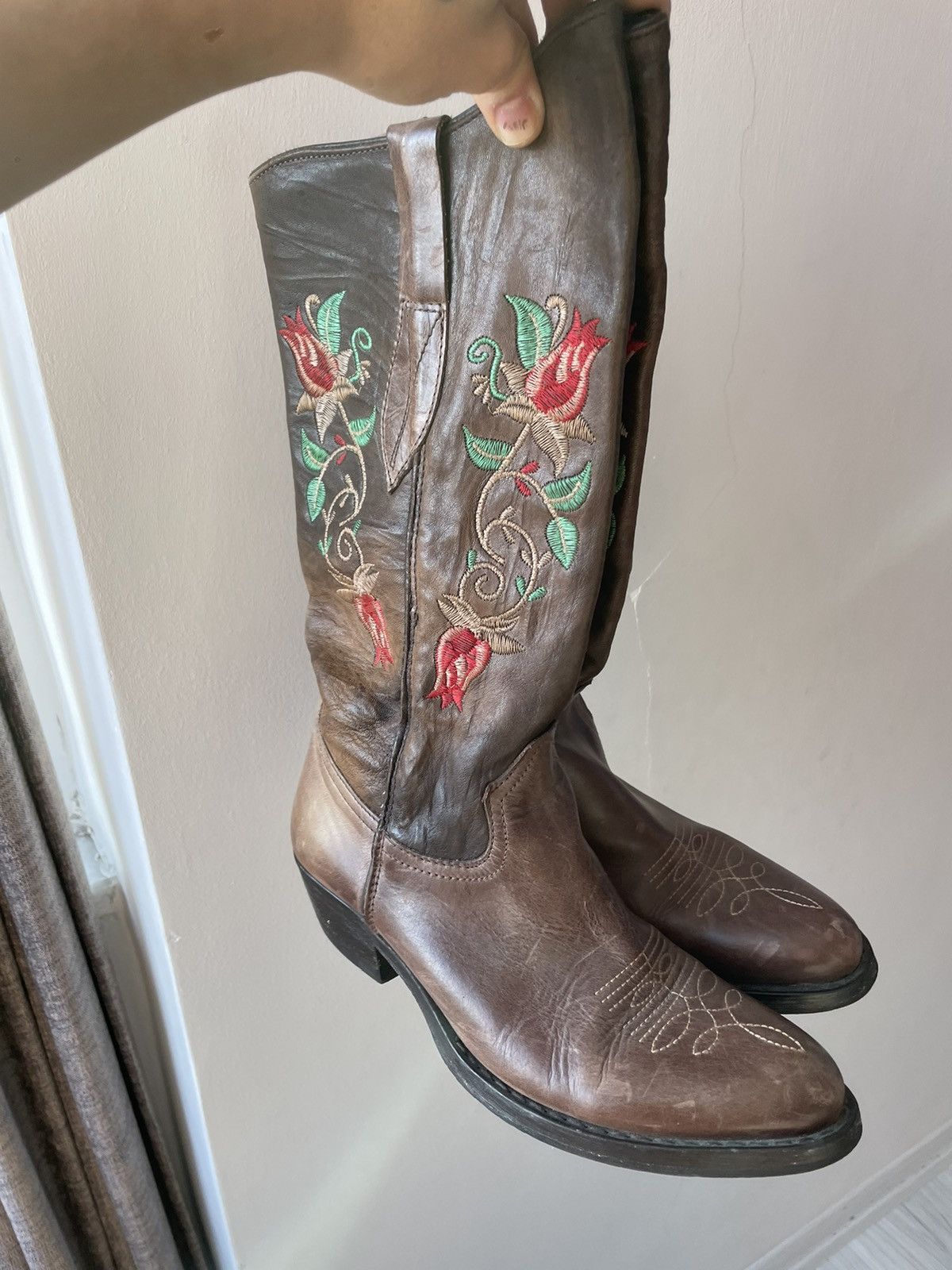 Vintage Vintage cowboy boots Size US 6.5 / IT 36.5 - 12 Thumbnail