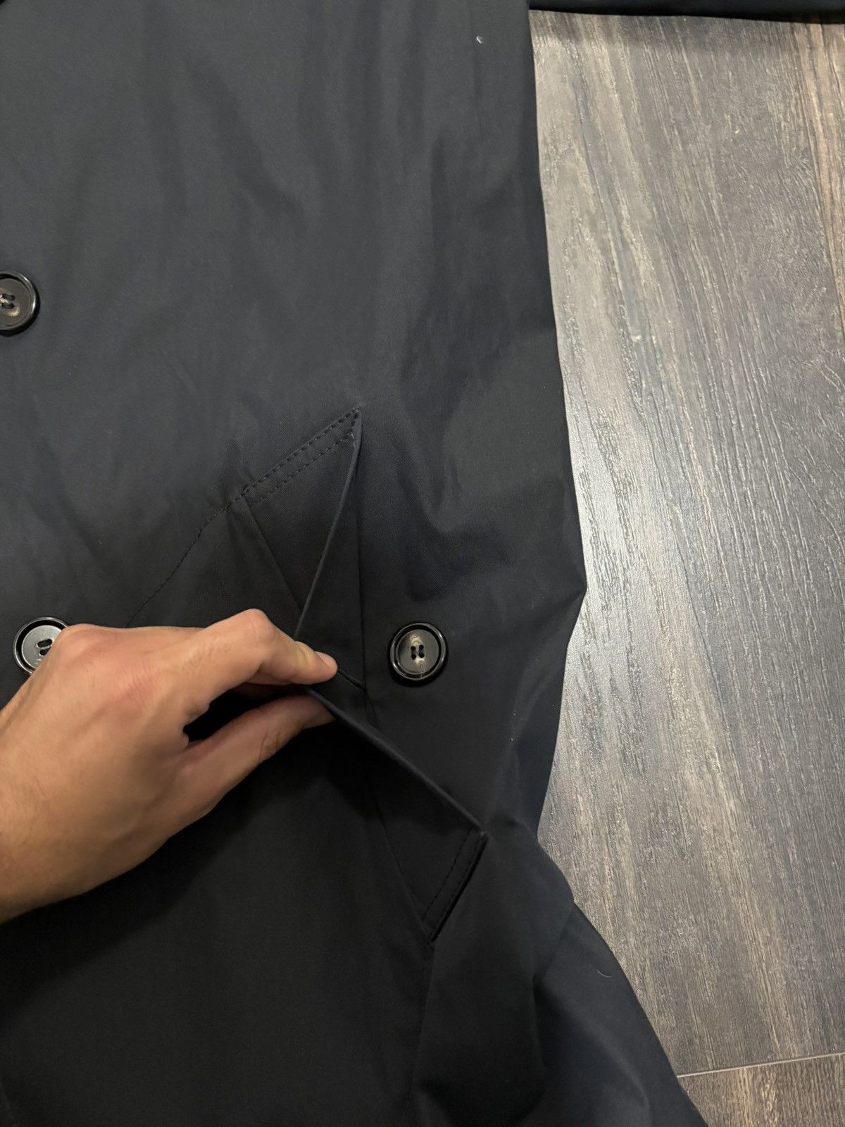 Bottega Veneta Bottega Veneta Trench Coat with Belt Sz 50 Size US L / EU 52-54 / 3 - 10 Thumbnail