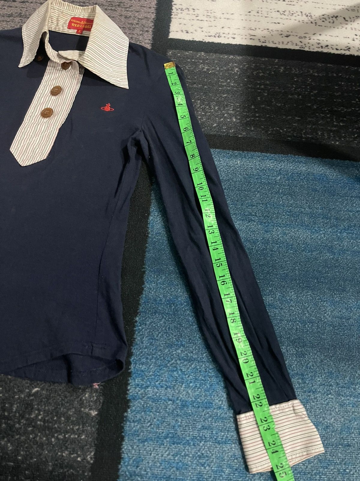 Vivienne Westwood Vivienne Westwood Red Label Longsleeve Collar Size XXS / US 00 / IT 34 - 18 Thumbnail