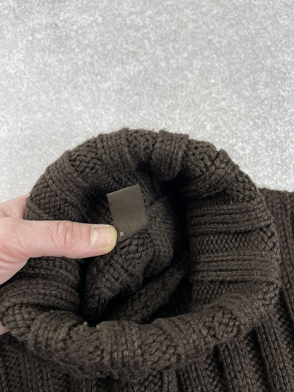 Dolce & Gabbana × Vintage Vintage Dolce & Gabbana Wool Knit Turtleneck Sweater Size L / US 10 / IT 46 - 7 Thumbnail
