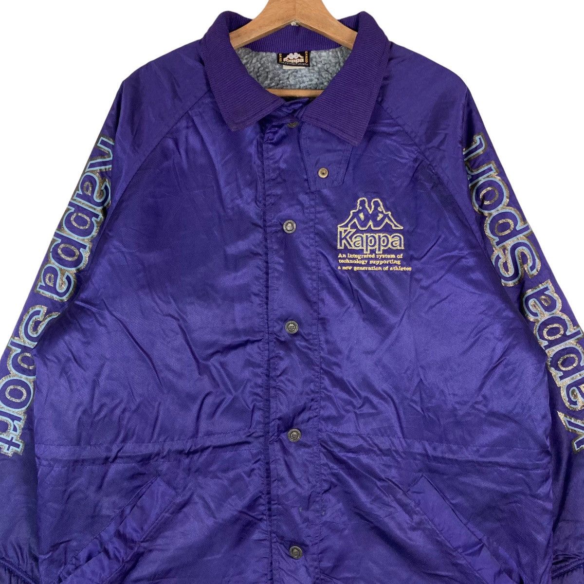 Kappa Vintage Kappa Mini and Big Logo Snap Button Jacket Size US M / EU 48-50 / 2 - 3 Thumbnail