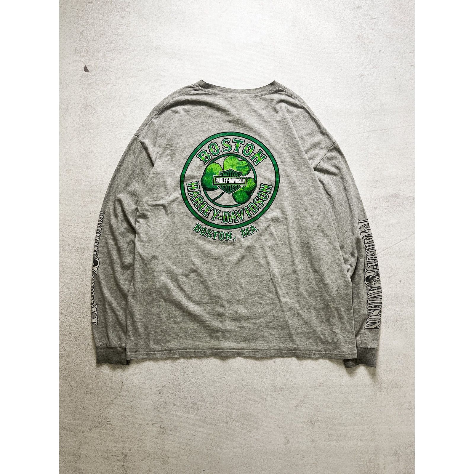 Harley Davidson Vintage 00s Harley Davidson Crewneck T-Shirt - Men's 2XL Size US XXL / EU 58 / 5 - 2 Thumbnail