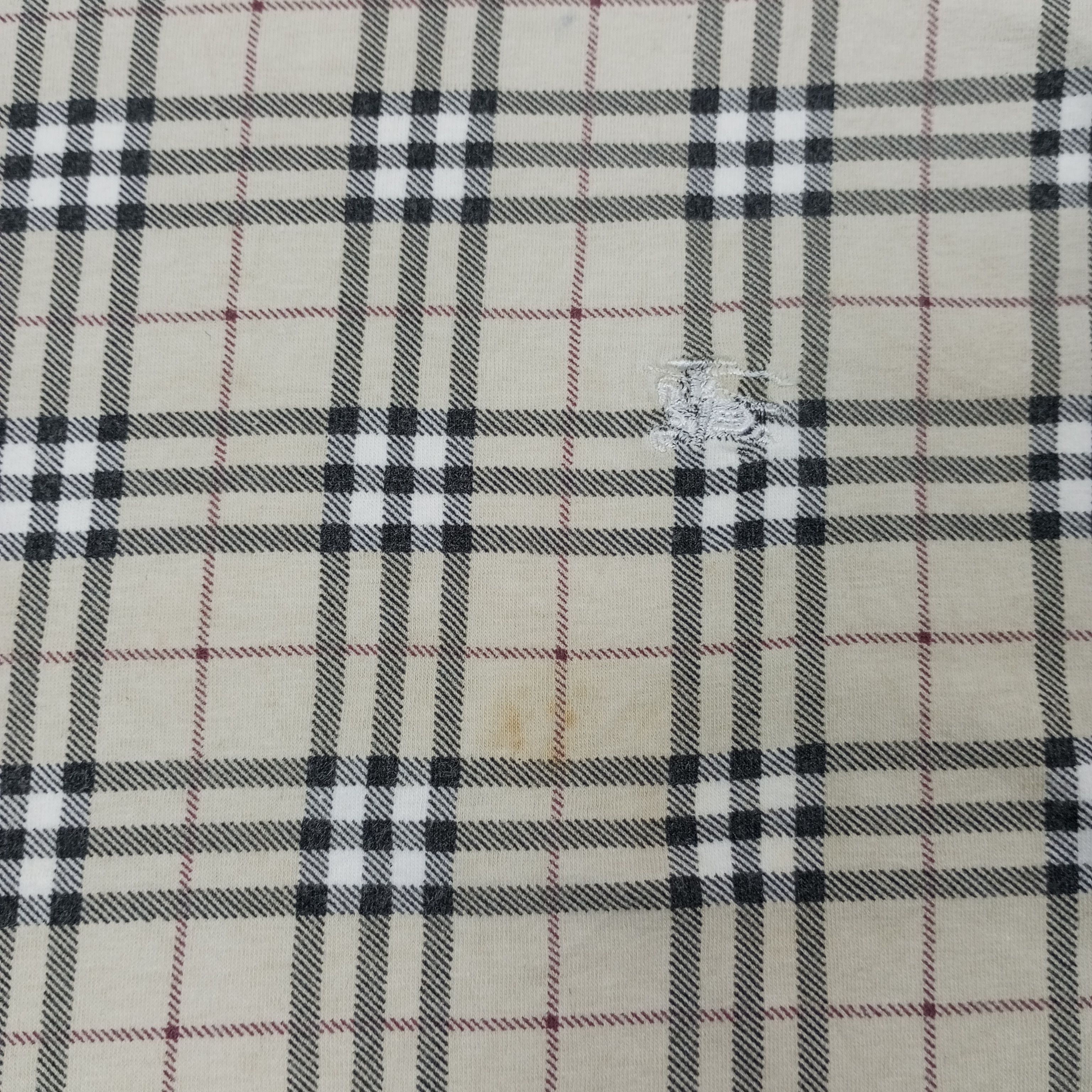 Burberry × Vintage Burberry London Nova Check Design Tshirt c219n33 Size S / US 4 / IT 40 - 4 Thumbnail