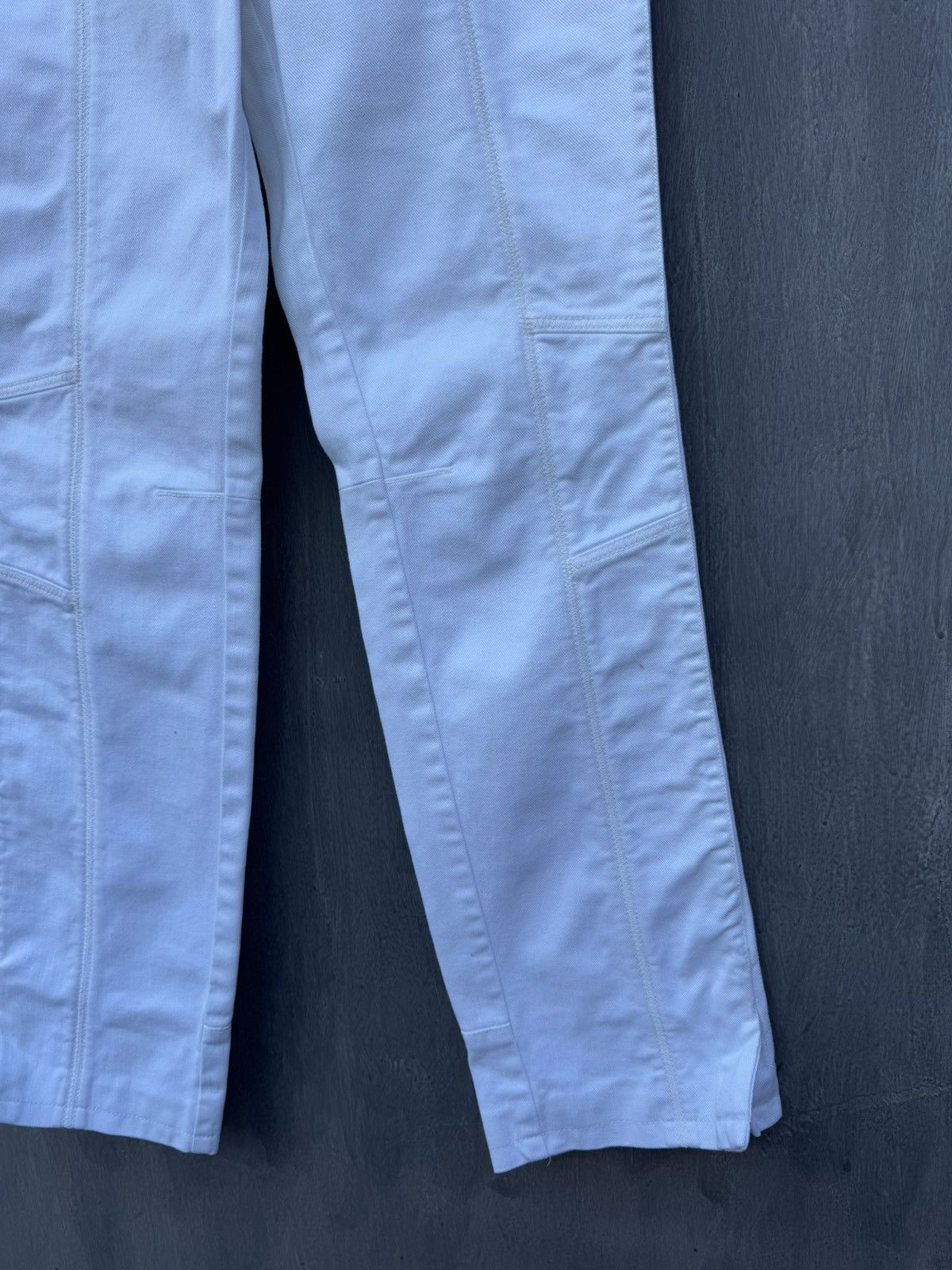 Louis Vuitton LOUIS VUITTON White Pants Size 42 Made In Italy Size 28" / US 6 / IT 42 - 7 Thumbnail