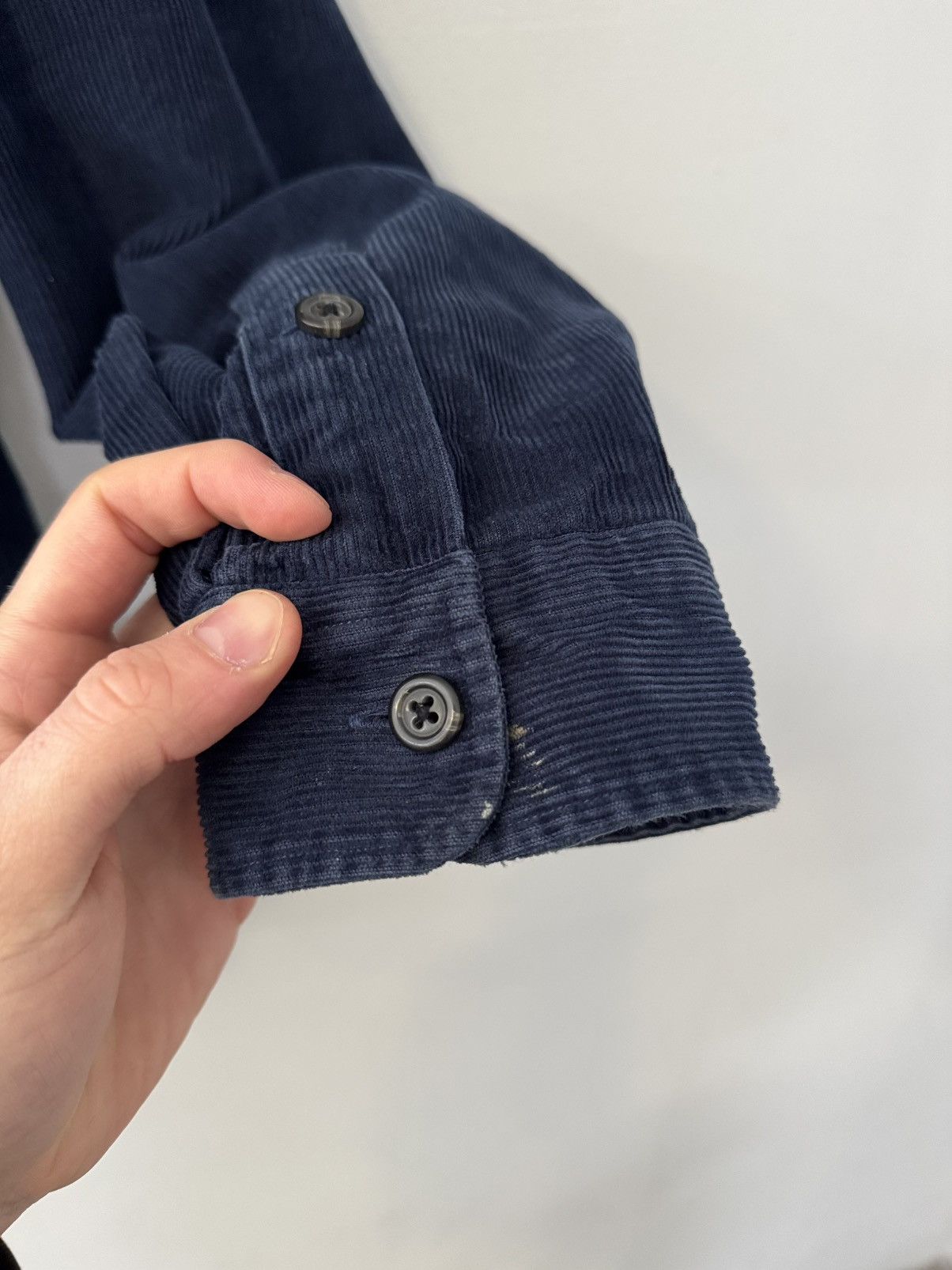 Polo Ralph Lauren Vintage Polo Ralph Lauren Velvet Blue Shirt Jacket 90s Size US L / EU 52-54 / 3 - 5 Thumbnail