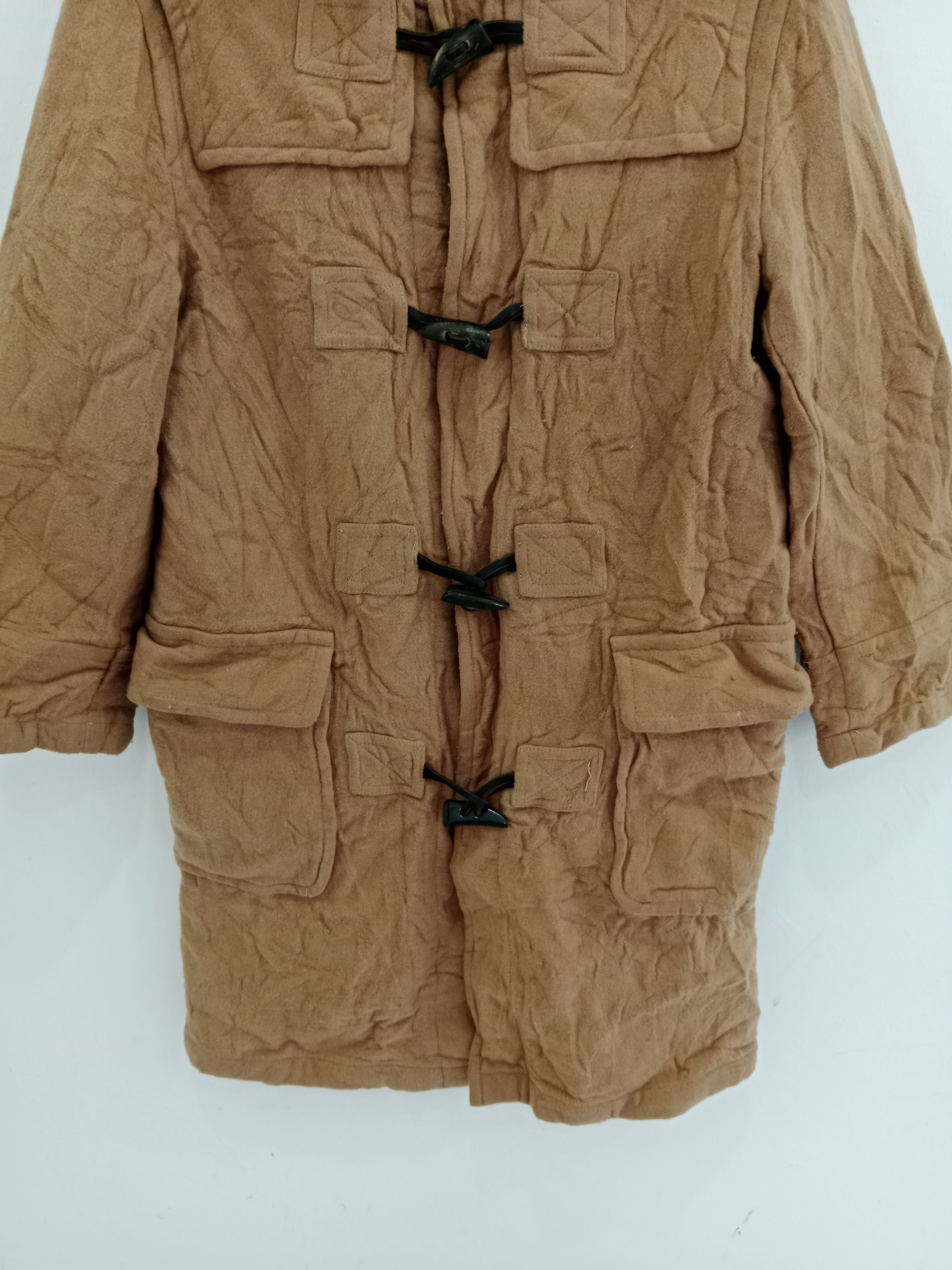 Burberry × Designer Burberrys Blue Label Wool Parka Jacket Size M / US 6-8 / IT 42-44 - 5 Thumbnail