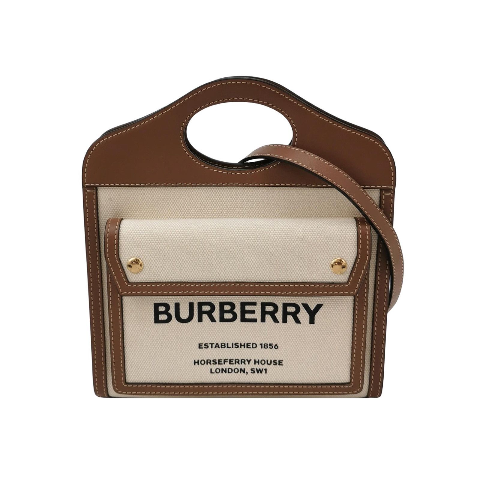 Burberry Burberry poacket horseferry bag 0099 Size ONE SIZE - 1 Thumbnail