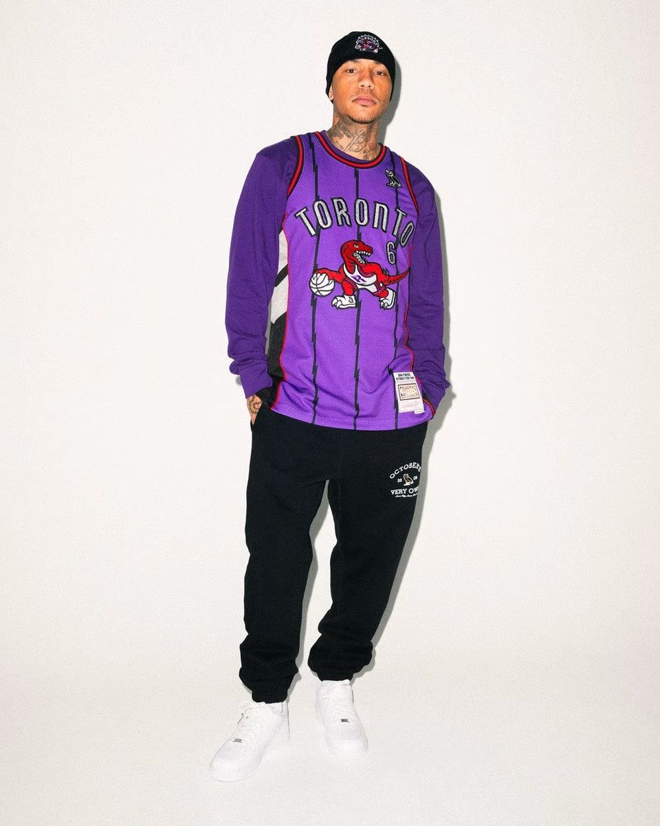 October's Very Own OVO x Mitchell & Ness x Raptors Jersey - Rare! Size US XL / EU 56 / 4 - 7 Thumbnail