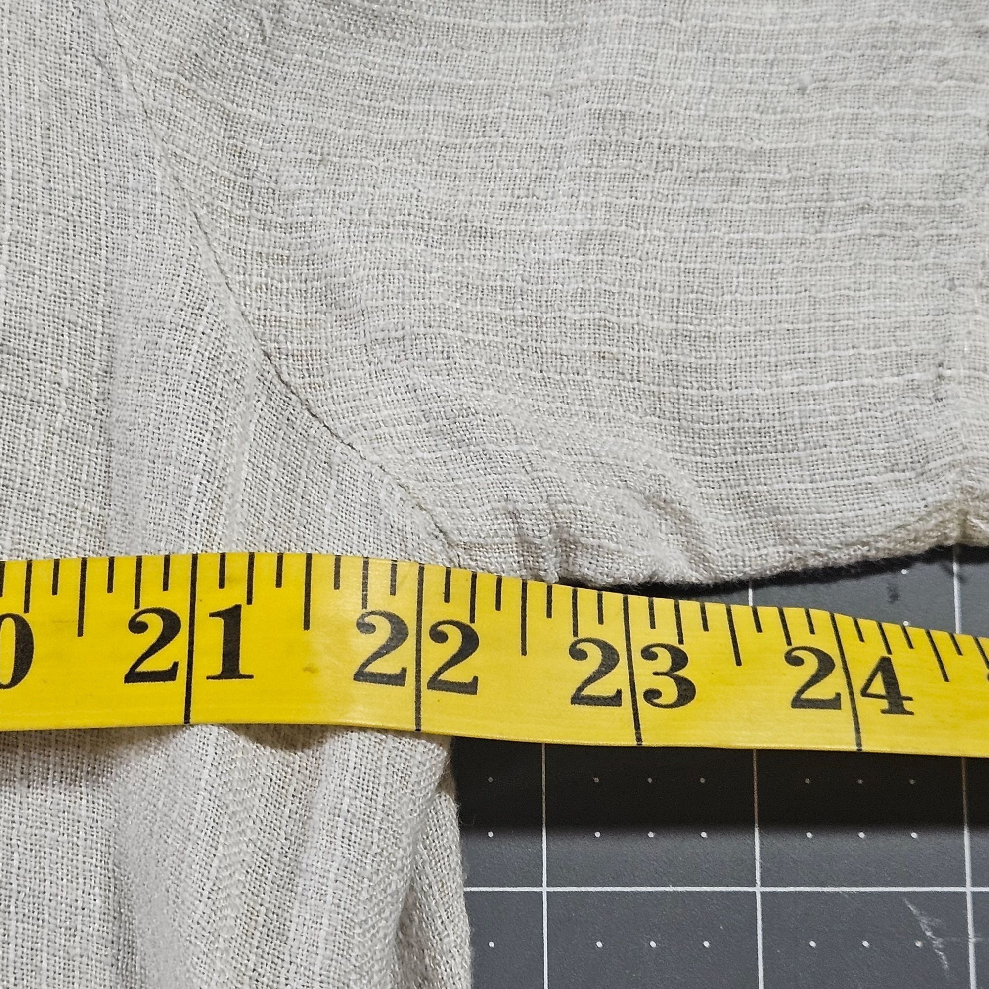 FLAX Flax Women's Light Gray Linen Top Large Minimalist Lagon lo Size L / US 10 / IT 46 - 5 Thumbnail