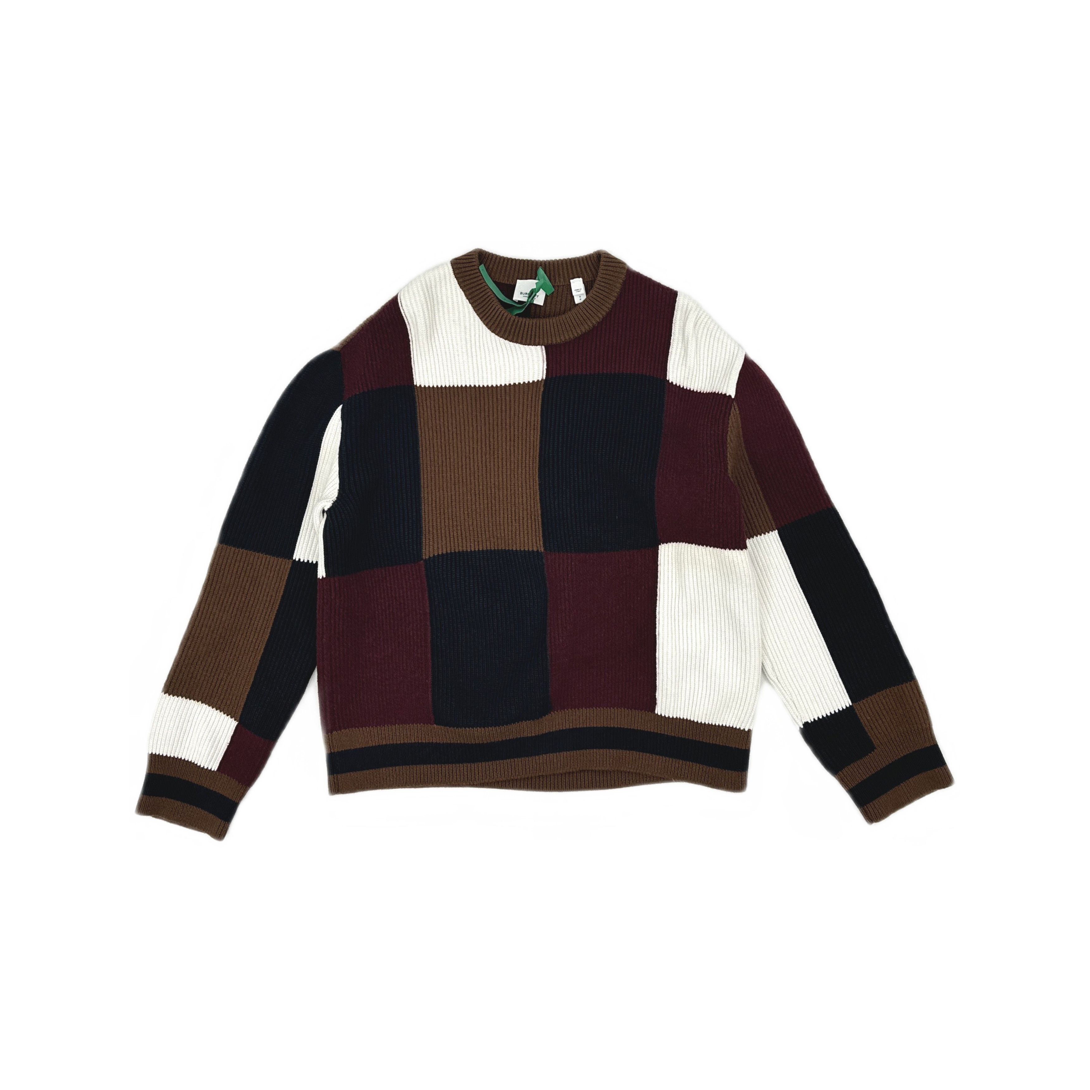 Burberry Burberry Colorblock Patchwork Sweater Size US S Size US S / EU 44-46 / 1 - 1 Thumbnail