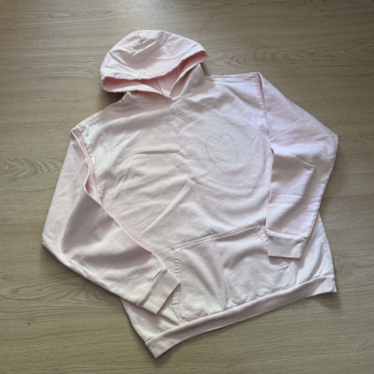 Boys Lie Boys Lie “Eat Your Heart Out” Pink Baggy Hoodie Size US XL / EU 56 / 4 - 1 Thumbnail