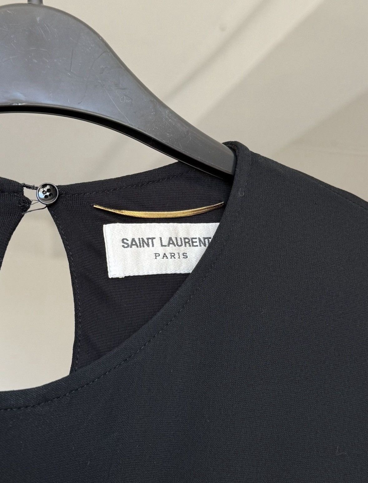 Saint Laurent Paris Vintage Saint Laurent Black star dress Size M / US 6-8 / IT 42-44 - 3 Thumbnail