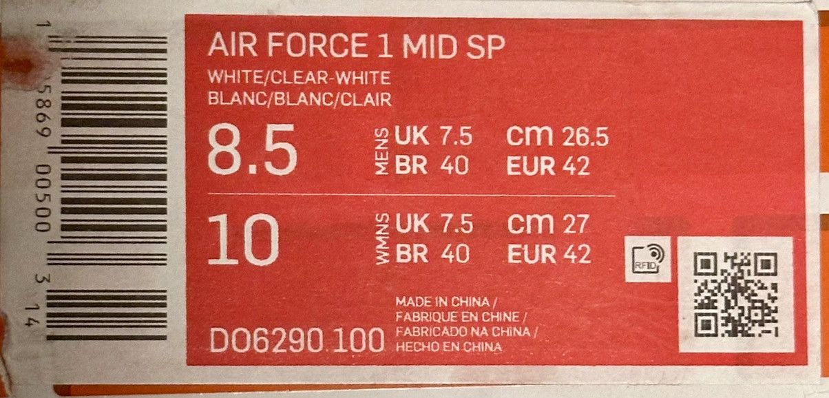 Nike Off-White Air Force 1 Size US 15 / EU 48 - 9 Thumbnail