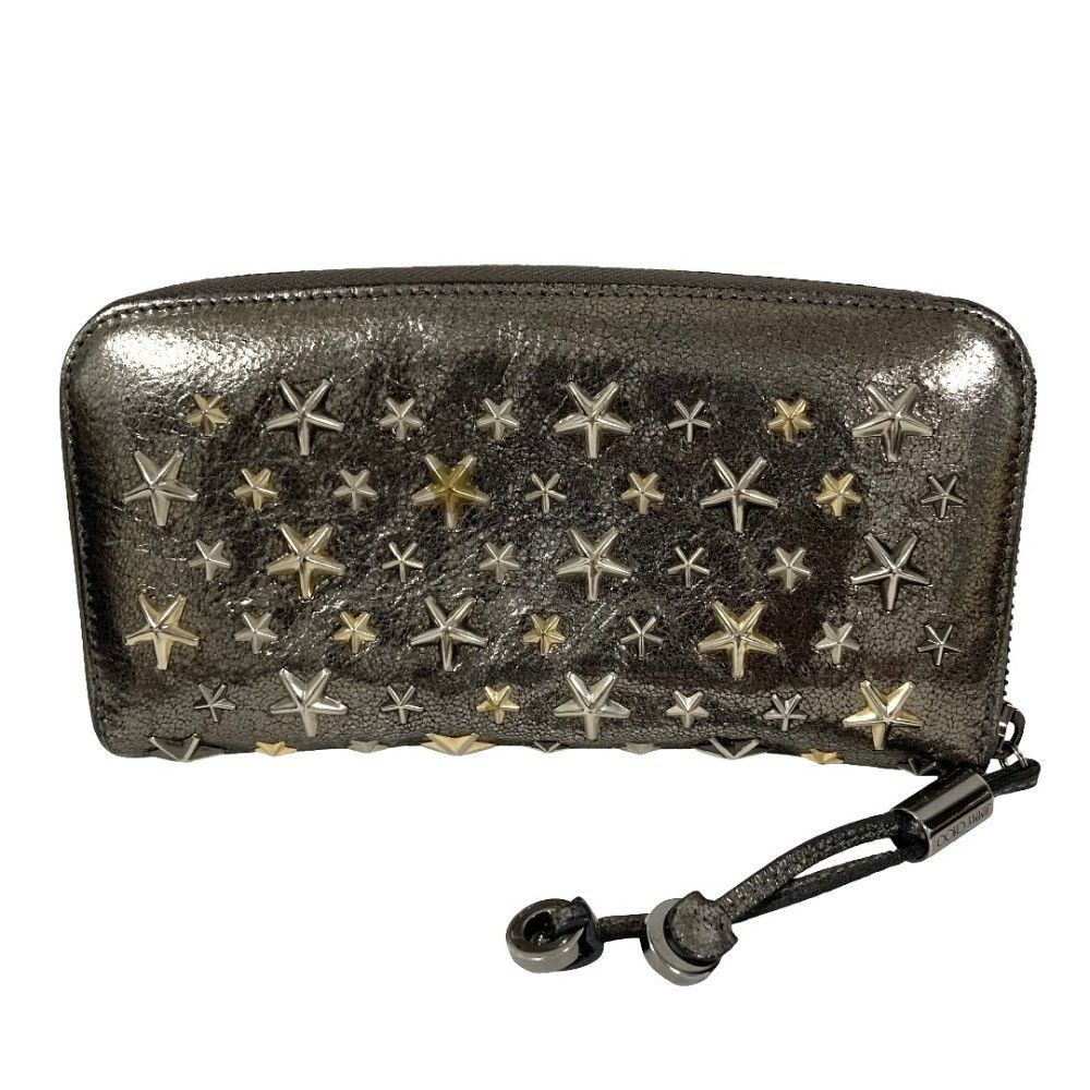 Jimmy Choo Jimmy Choo Jimmy Choo Leather Long Wallet Leather Long Wallet DUTY FREE for USA Size ONE SIZE - 1 Thumbnail