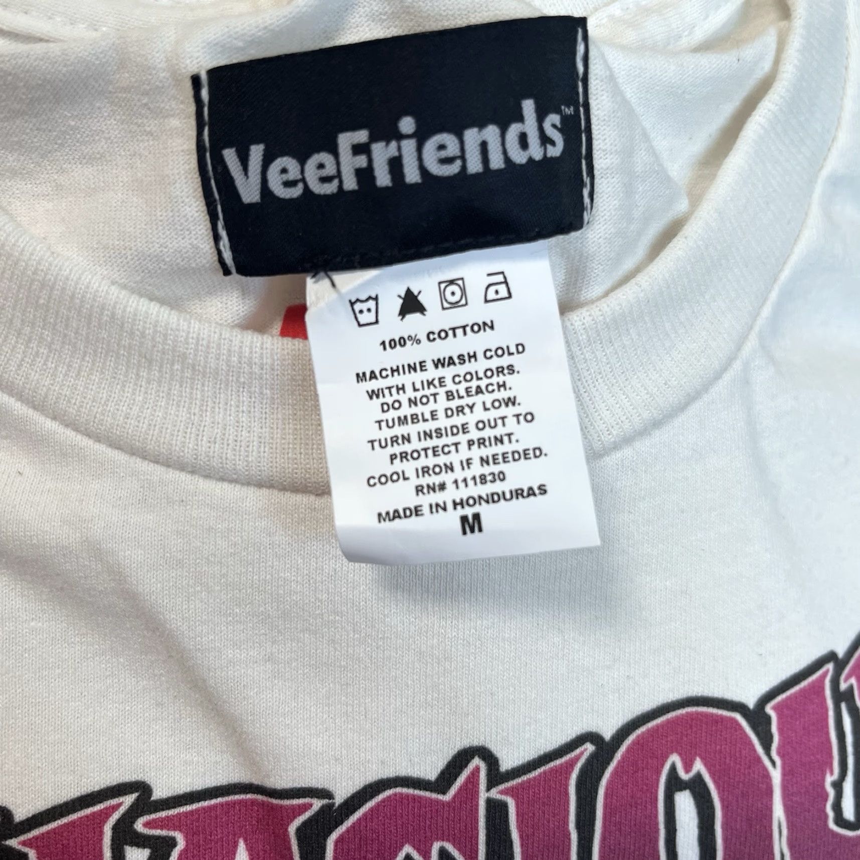 Vintage VeeFriends T-Shirt Mens Turkey Ivory Medium Limited Edition 65 / 555 Collection Retro Size US M / EU 48-50 / 2 - 5 Thumbnail
