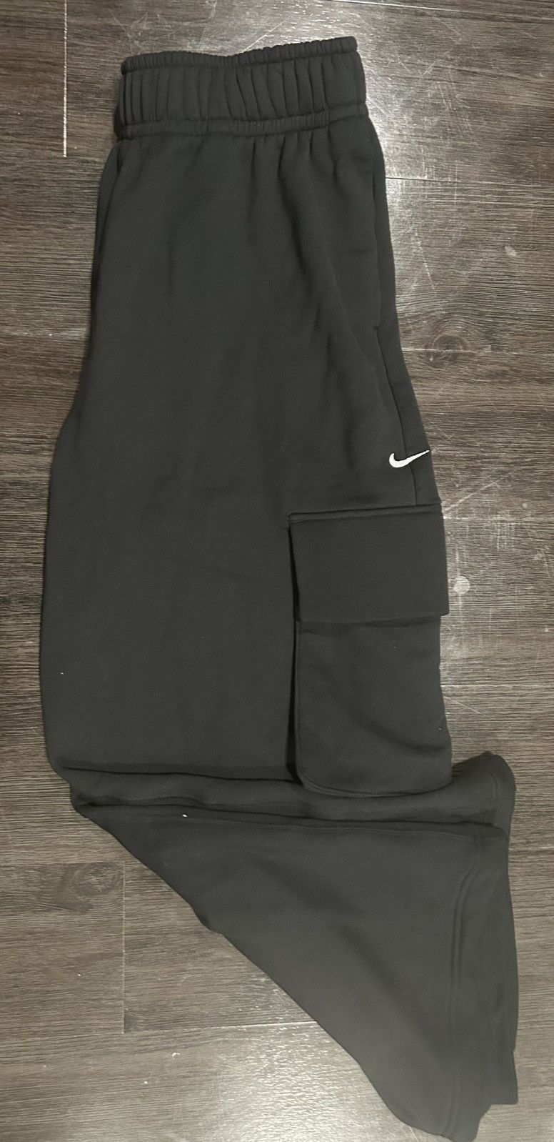 Nike Nike Black Cargo Sweatpants Low Rise Size 27" / US 4 / IT 40 - 2 Thumbnail