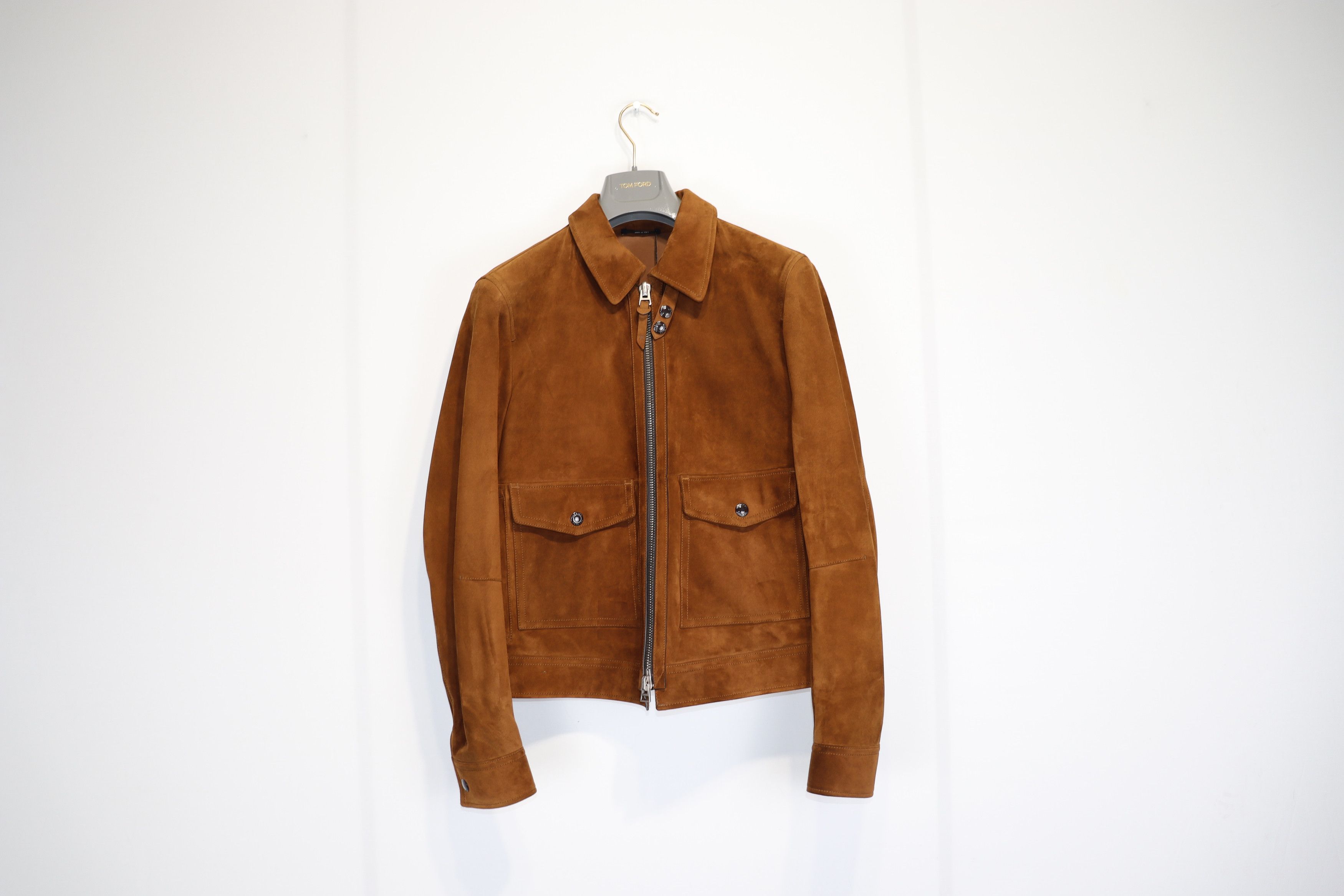 Tom Ford o1rshd1 Jacket in Brown Size US M / EU 48-50 / 2 - 1 Thumbnail