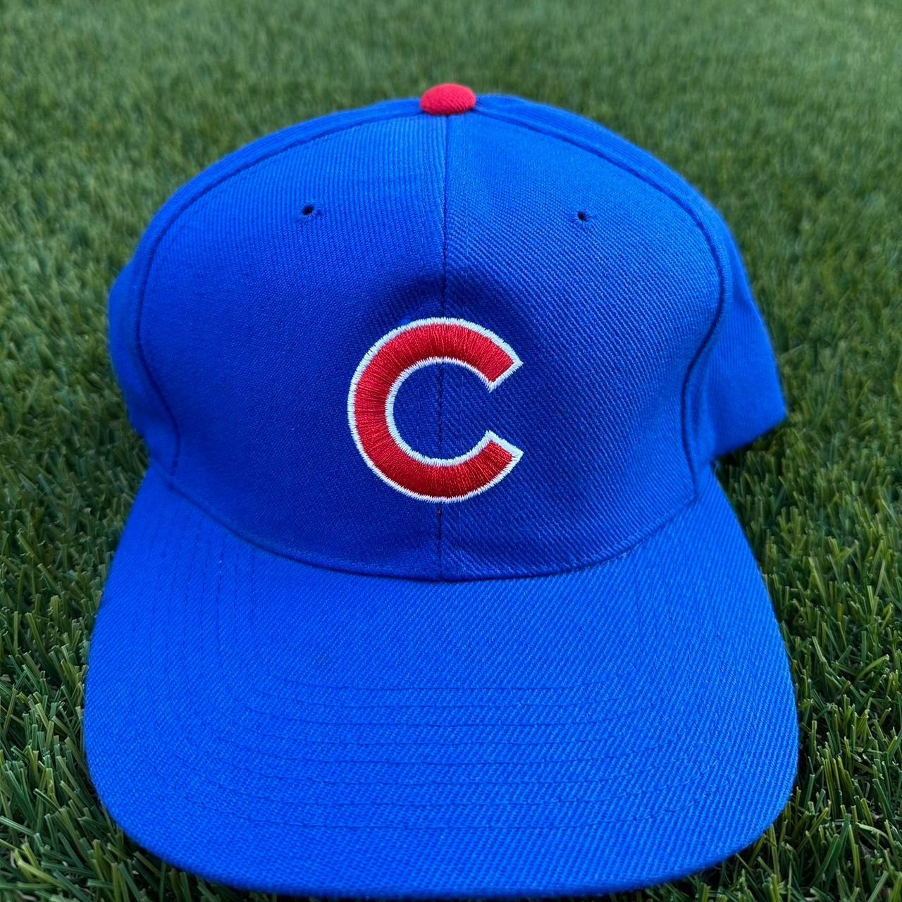 MLB × Vintage Vintage Chicago Cubs Wool SnapBack Hat Size ONE SIZE - 2 Thumbnail