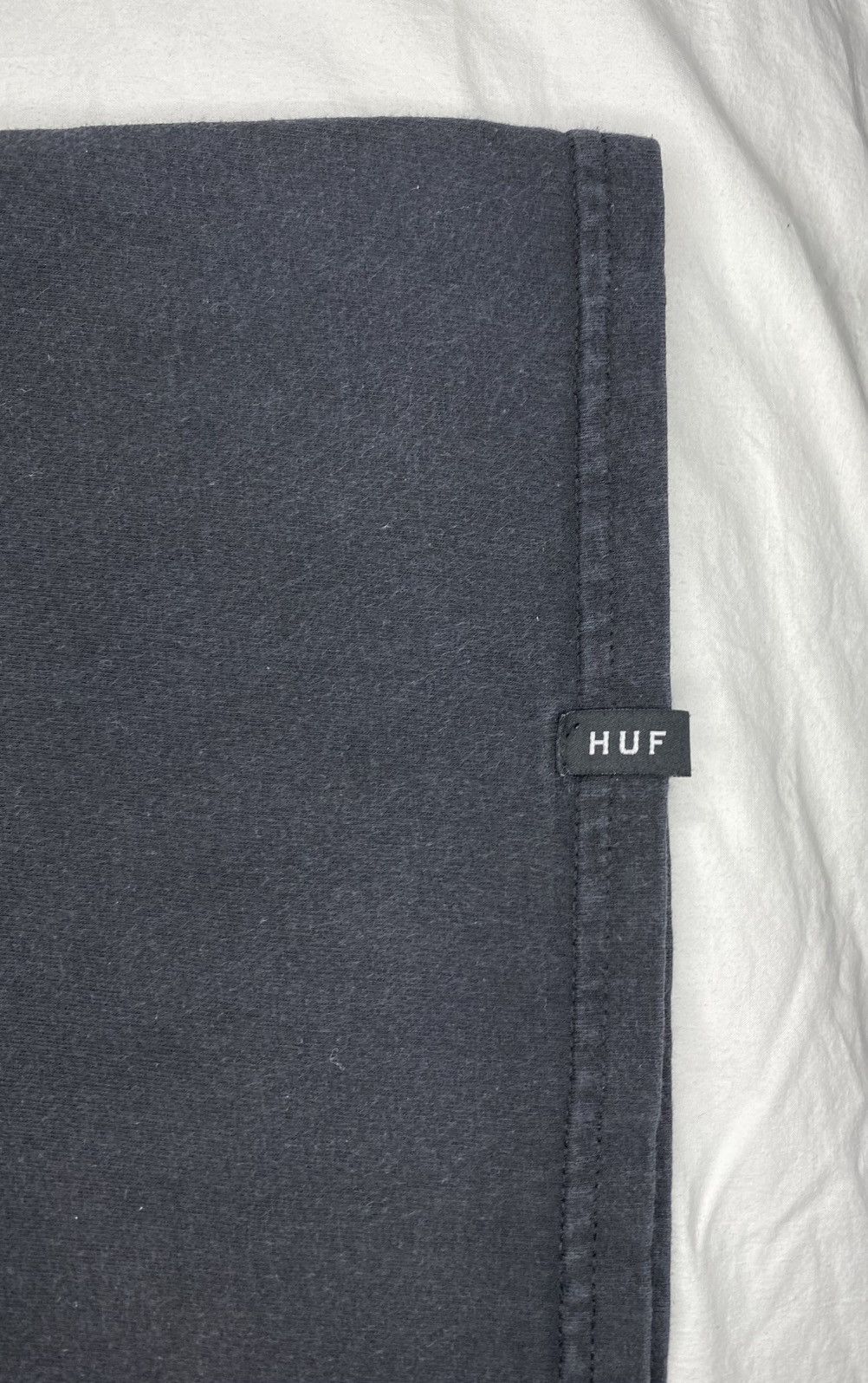 Huf Black Huf Triangle Box Logo Tee XL Men Size US XL / EU 56 / 4 - 3 Thumbnail