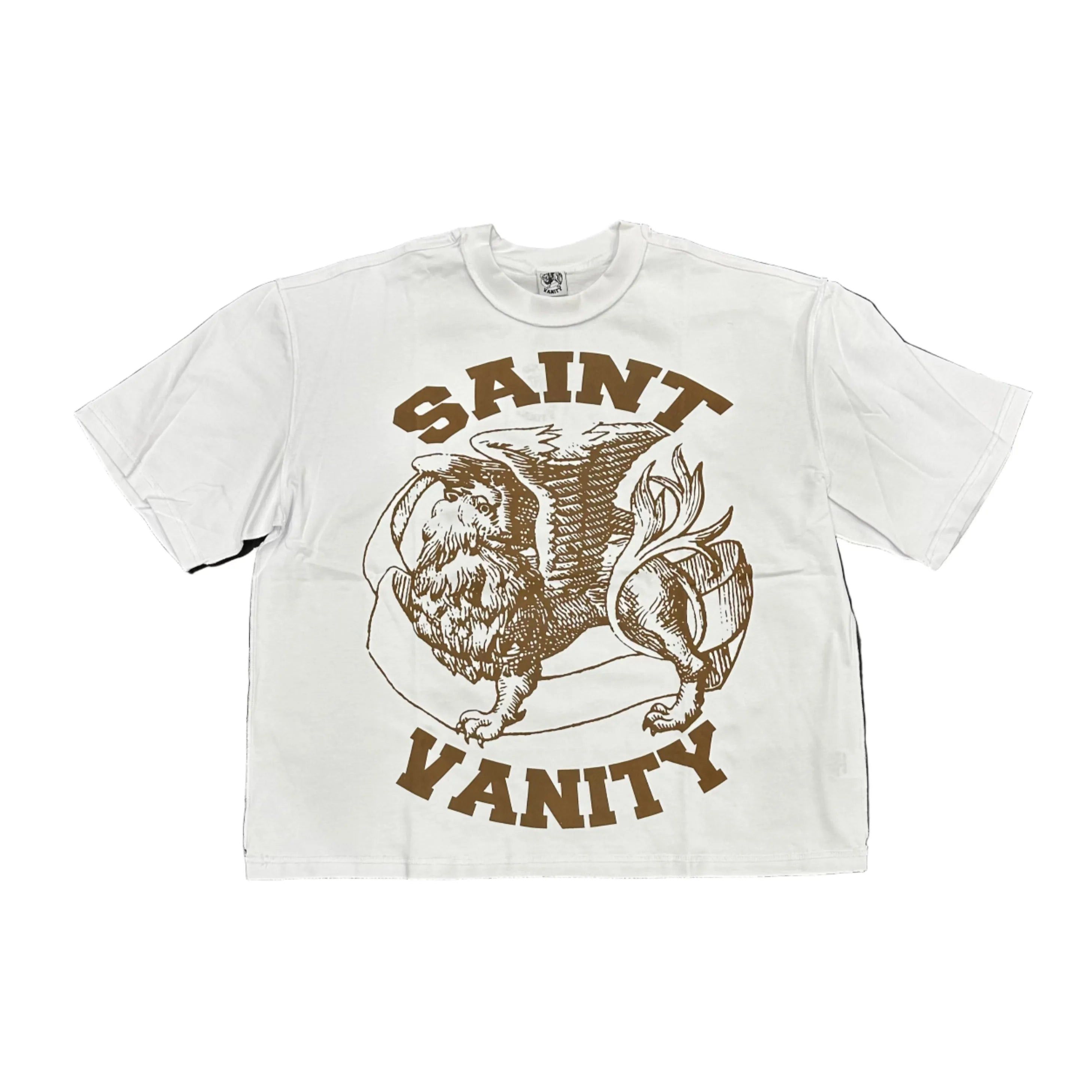Saint Vanity Griffin Tee White/Brown Size US XL / EU 56 / 4 - 1 Preview