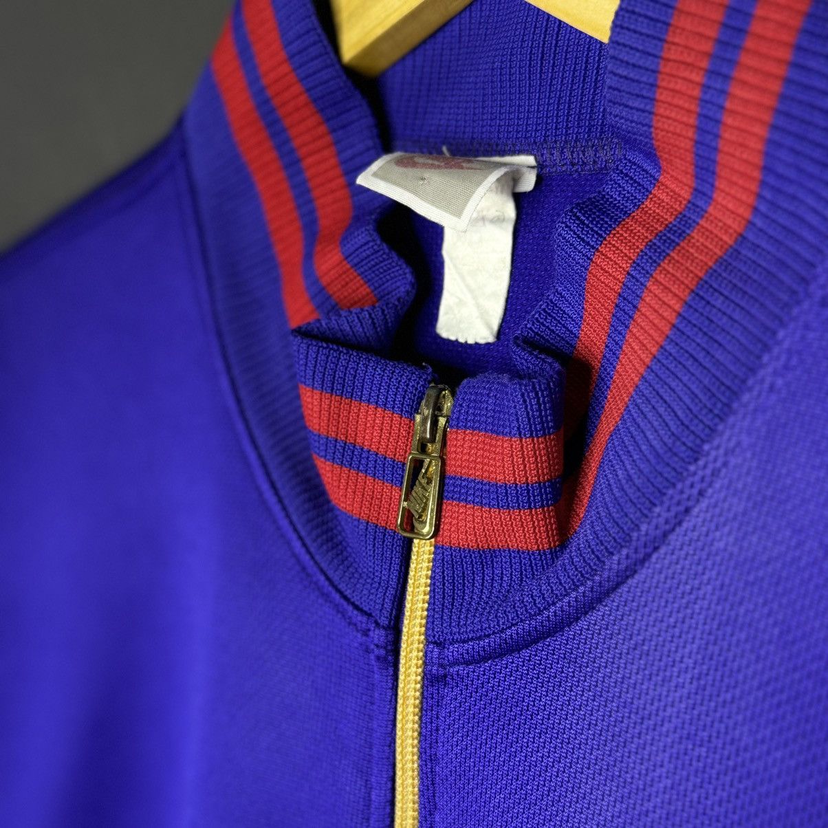 Nike × Vintage Nike Vintage Track Jacket Size US L / EU 52-54 / 3 - 4 Thumbnail