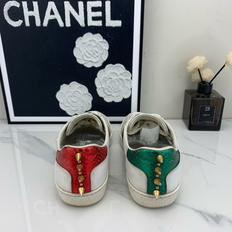 Gucci Gucci Ace Studded Sneakers for Women Size US 6 / IT 36 - 2 Thumbnail