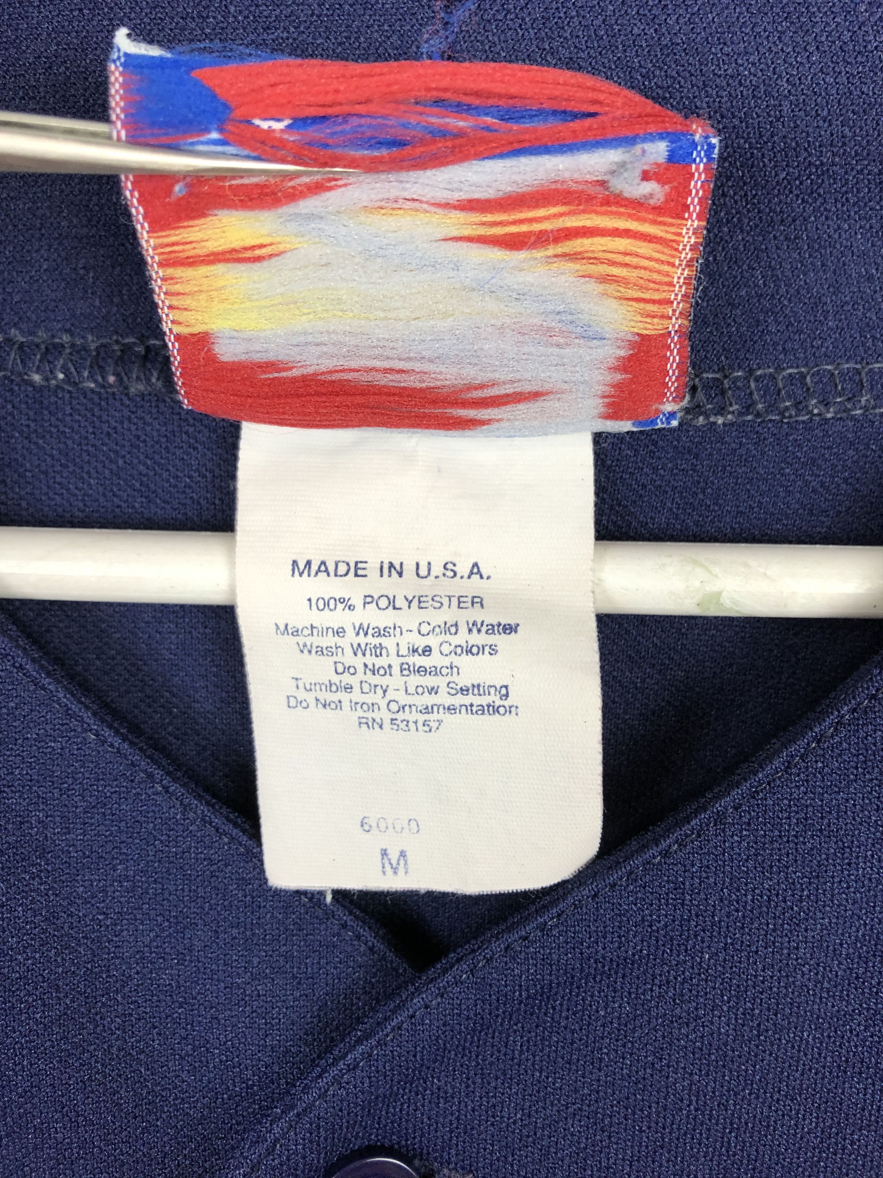 Majestic Vintage Majestic Atlanta Braves Blue Pinstripe Jersey Shirt Size US M / EU 48-50 / 2 - 8 Thumbnail