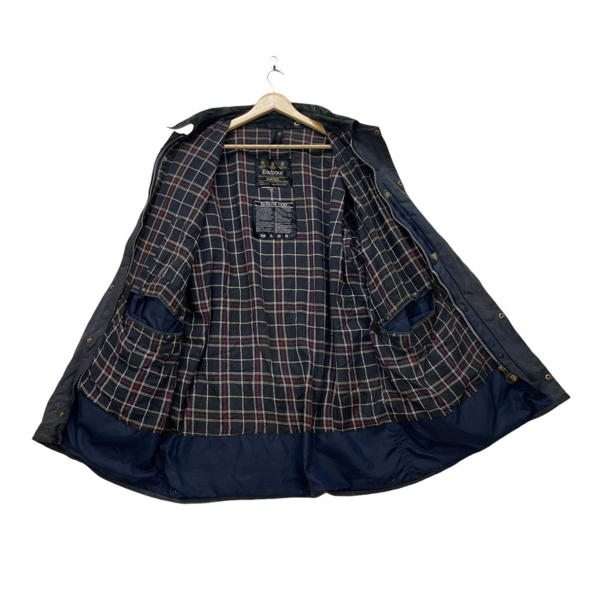 Barbour × Vintage 💥Vintage Barbour Boarder Waxed Jacket Size US XL / EU 56 / 4 - 3 Thumbnail
