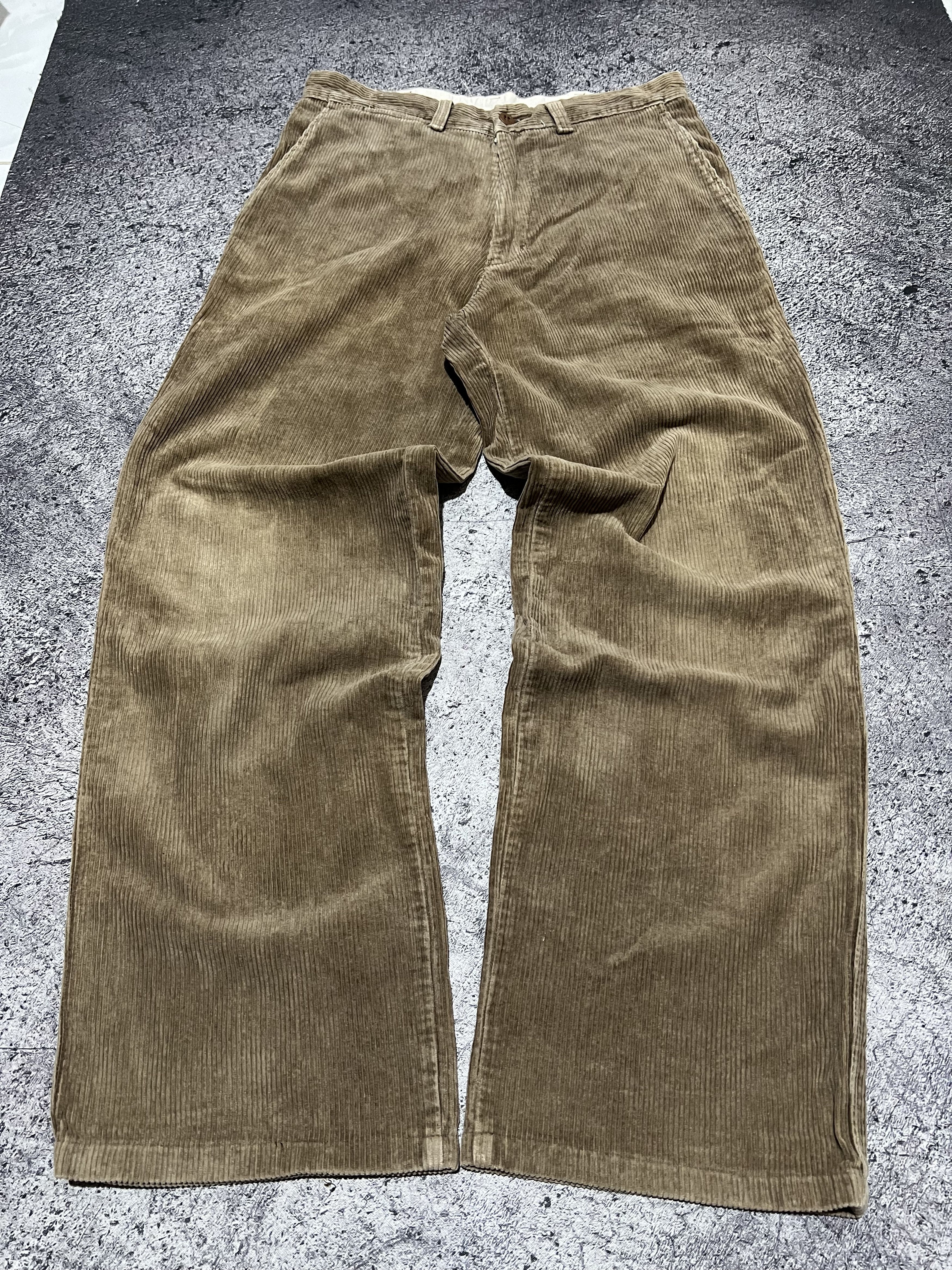 Schott 2000s Archival Schott Nyc Corduroy Baggy y2k Ifsix Size US 30 / EU 46 - 1 Thumbnail