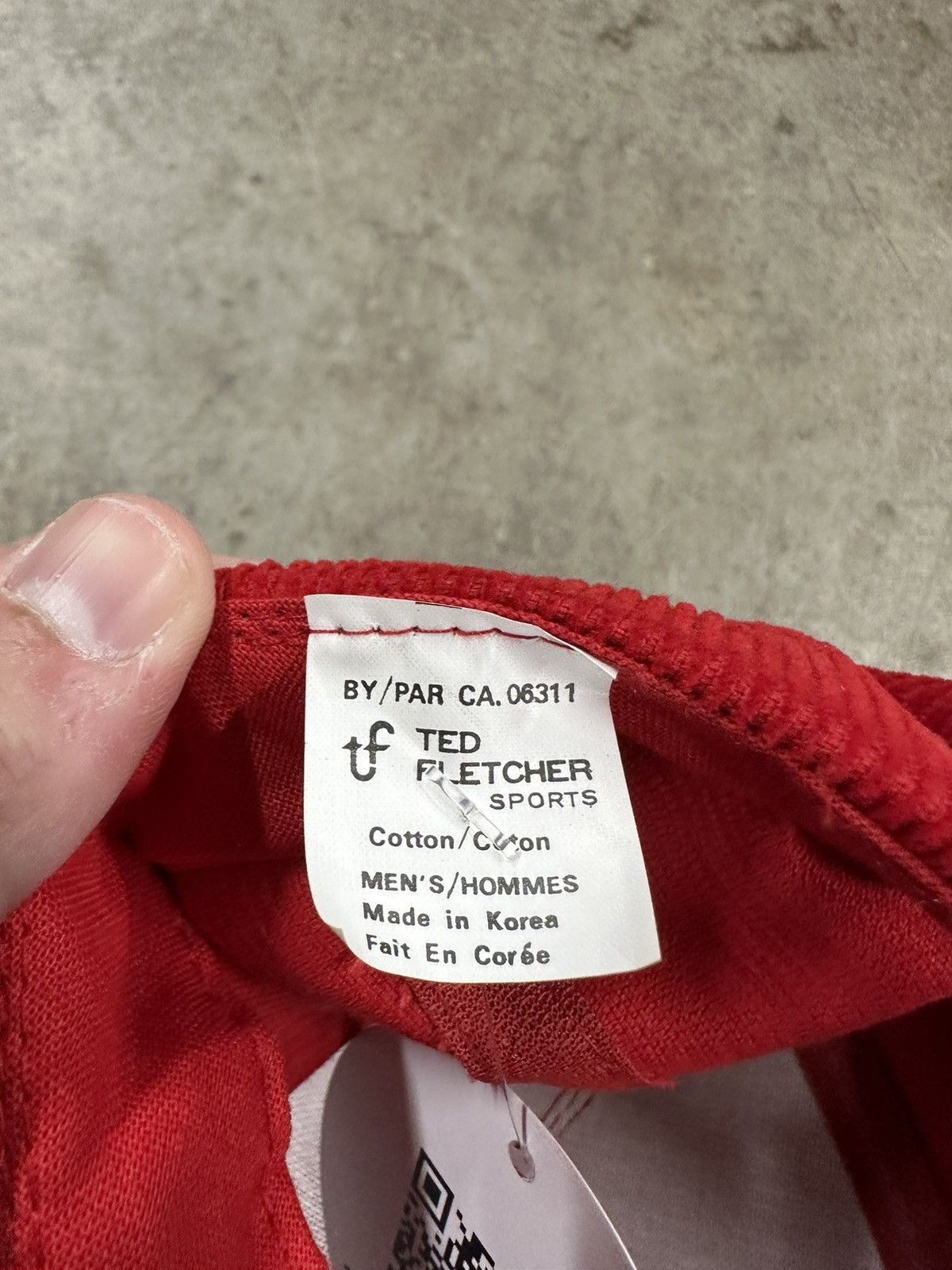 Vintage Vintage 80s Ted Fletcher San Francisco 49ers Corduroy Snap Size ONE SIZE - 9 Thumbnail
